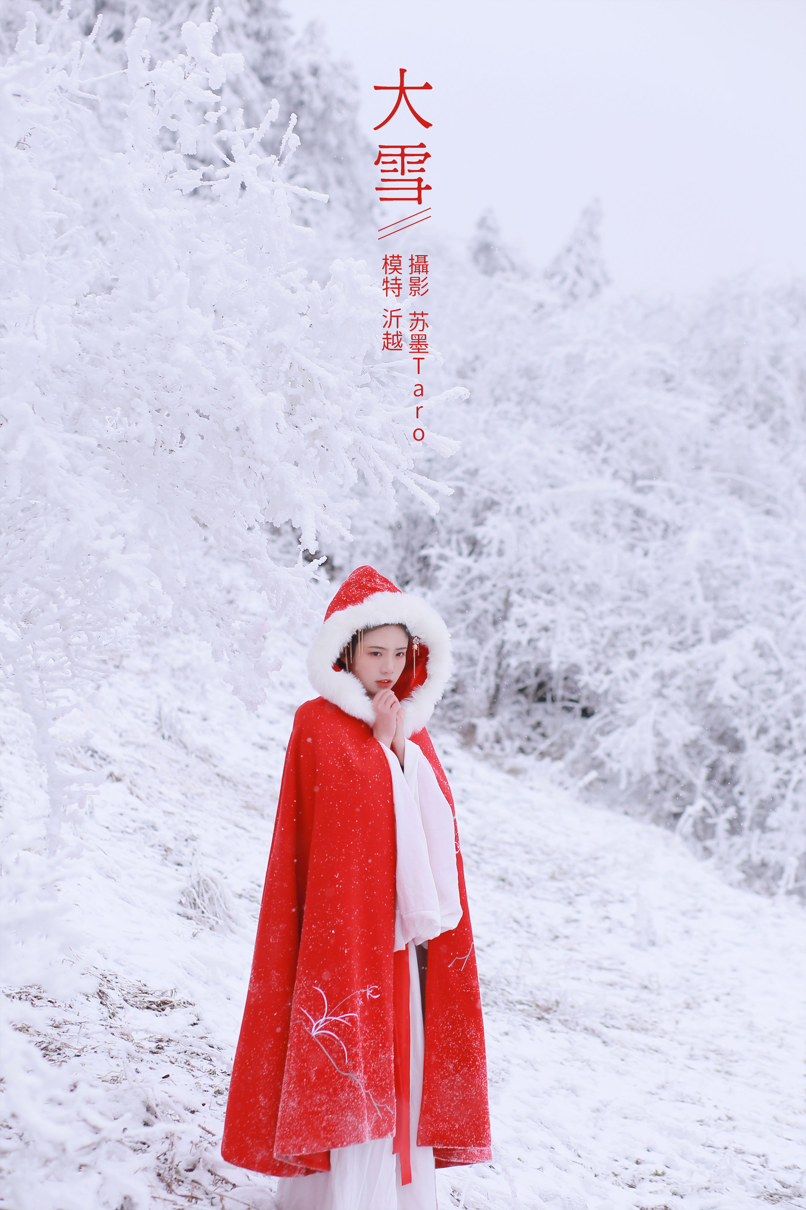 [YiTuYu艺图语] 沂越《大雪》 好看的4K高清无水印纯欲妹子意境唯美写真完整版图集