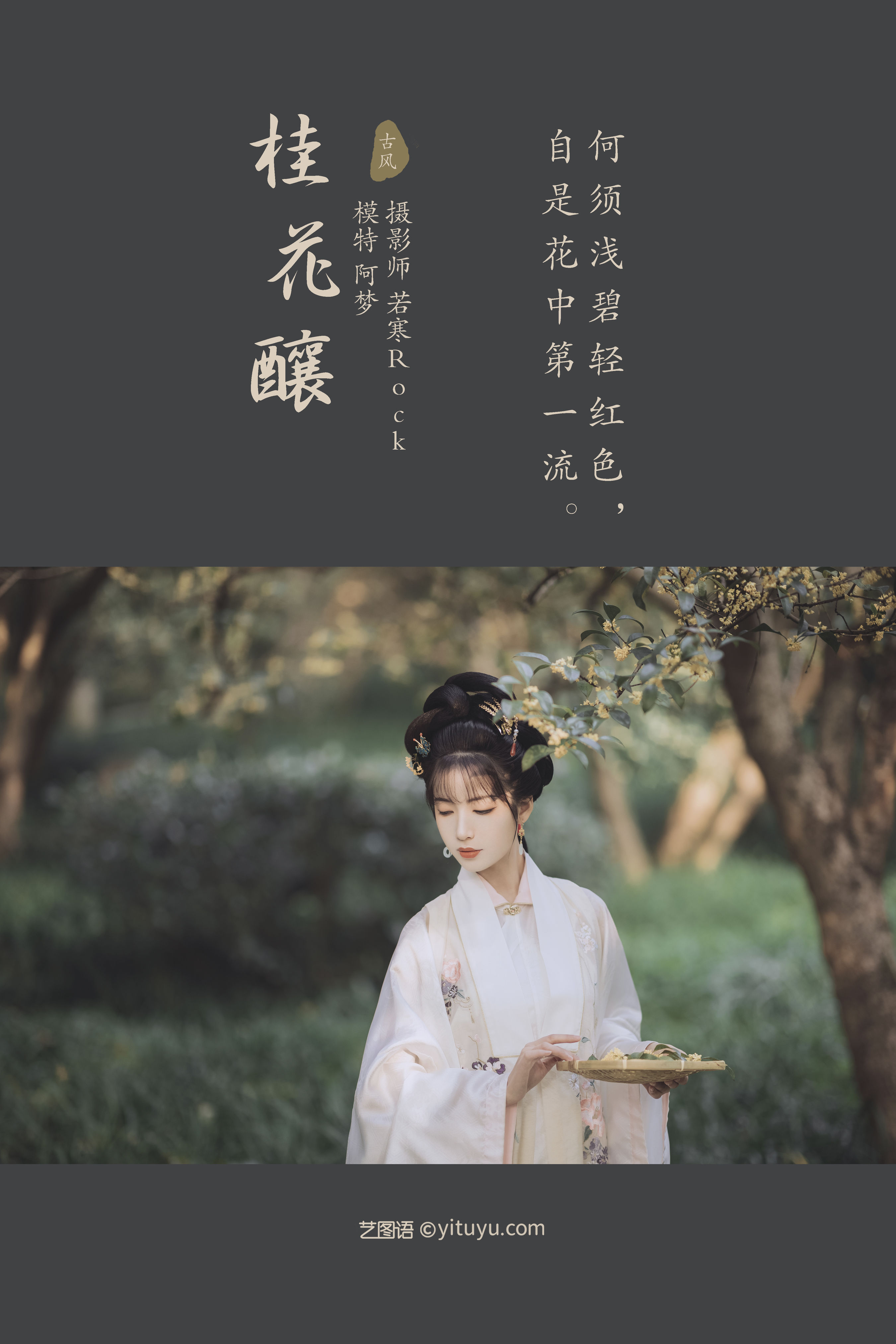 [YiTuYu艺图语] 一只阿梦崽《桂花酿》 好看的4K高清无水印纯欲妹子意境唯美写真完整版图集