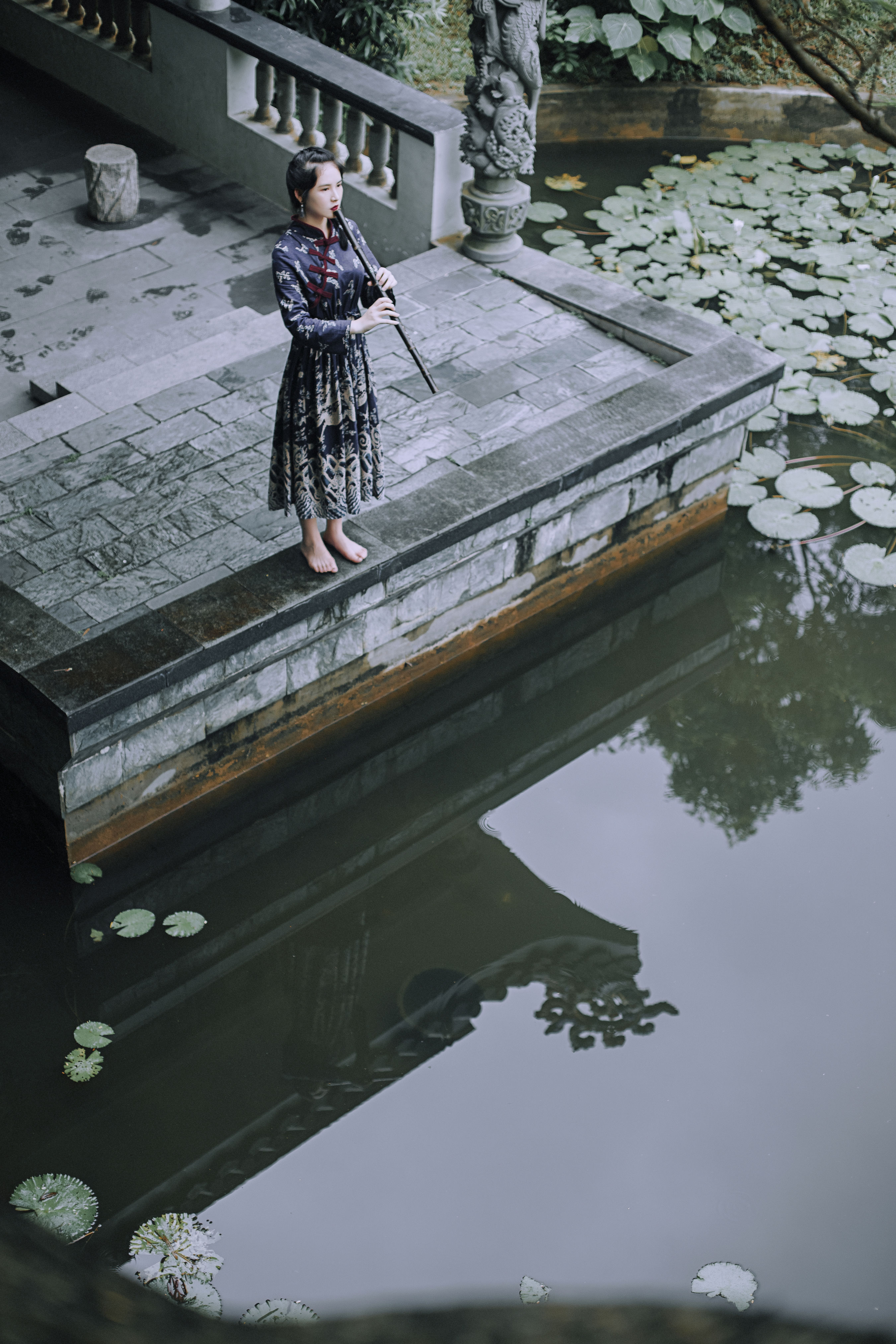 [YiTuYu艺图语] 夏天《山雨》 好看的4K高清无水印纯欲妹子意境唯美写真完整版图集