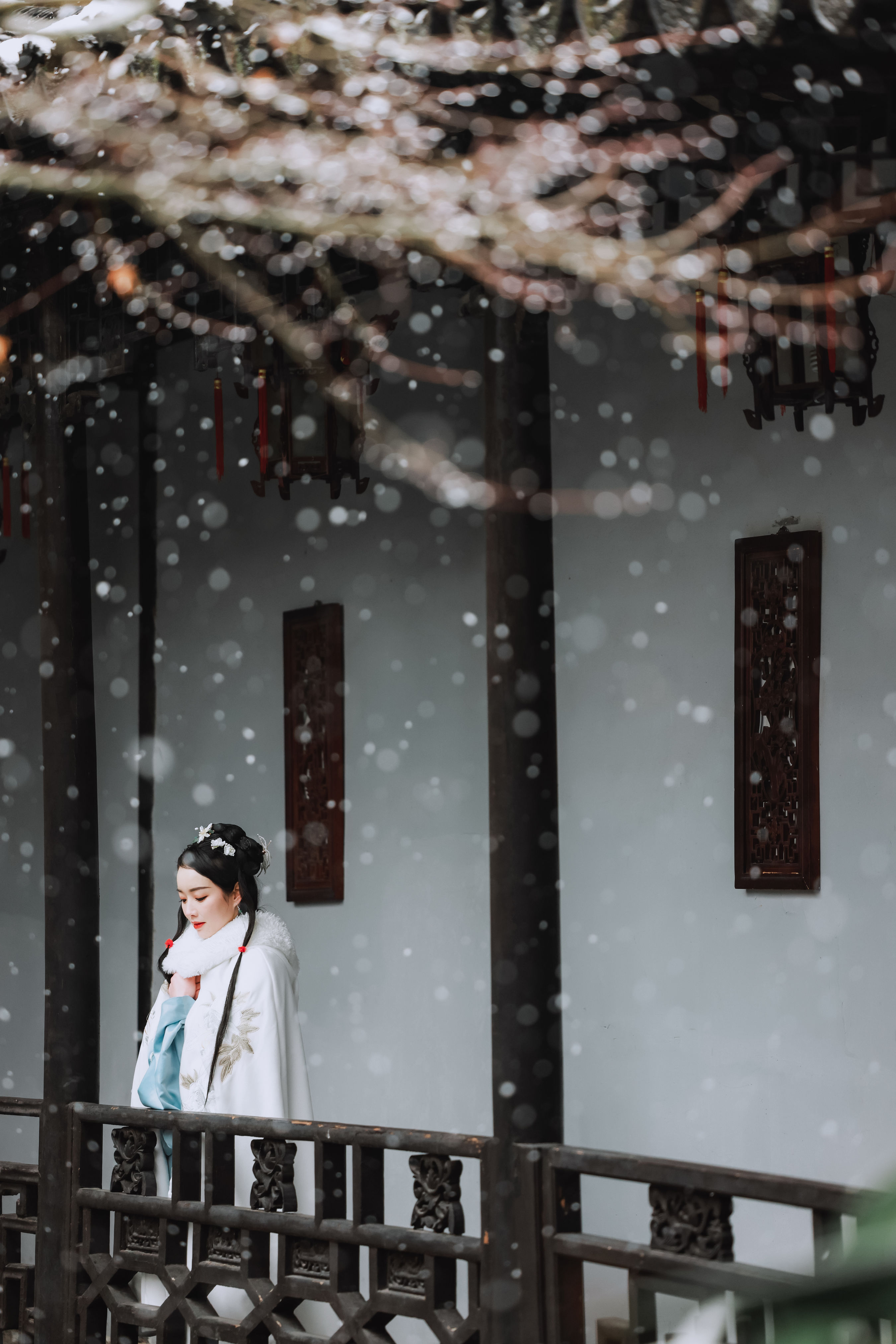 [YiTuYu艺图语] 鹿呦《春雪》 好看的4K高清无水印纯欲妹子意境唯美写真完整版图集