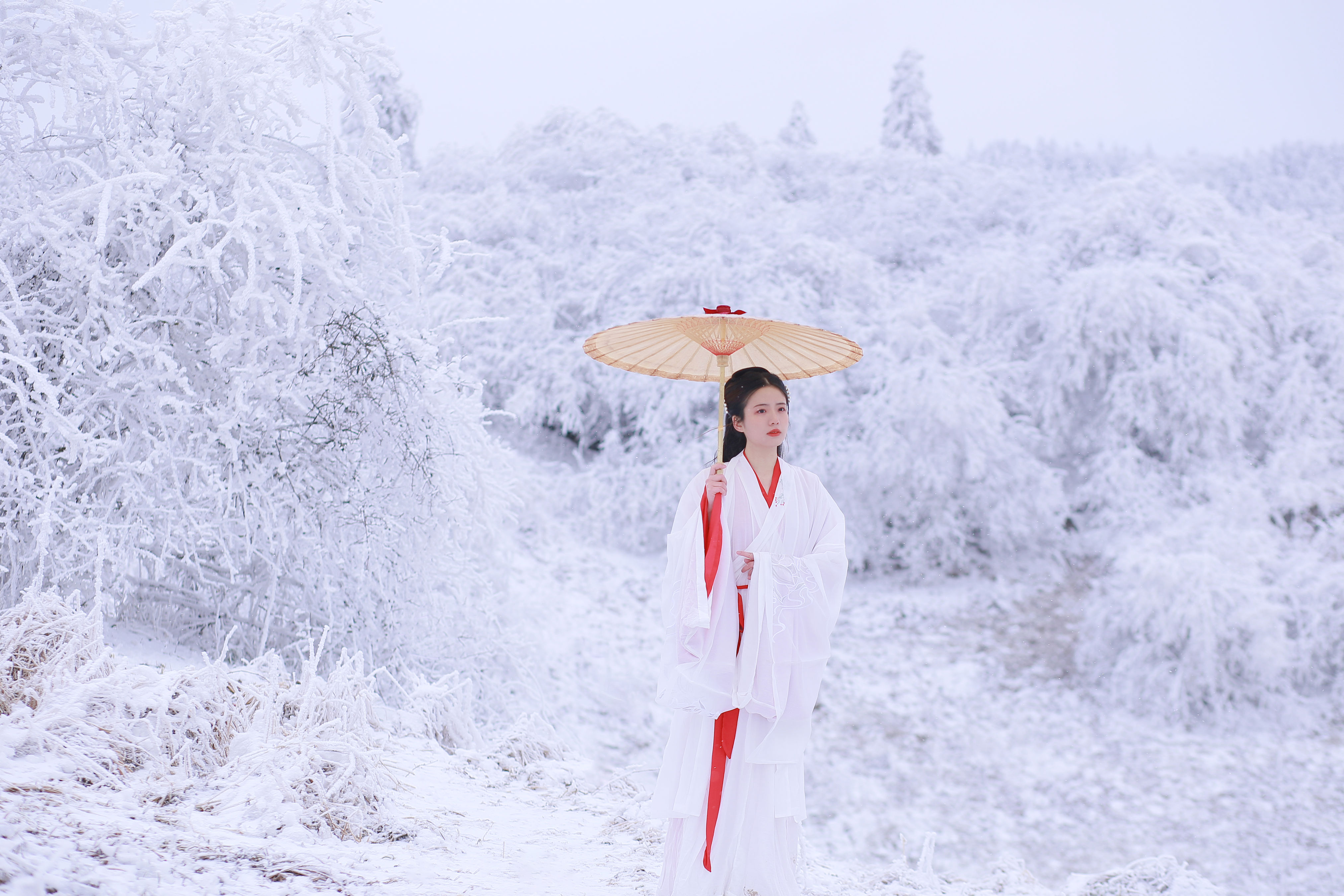 [YiTuYu艺图语] 沂越《山中雪后》 好看的4K高清无水印纯欲妹子意境唯美写真完整版图集