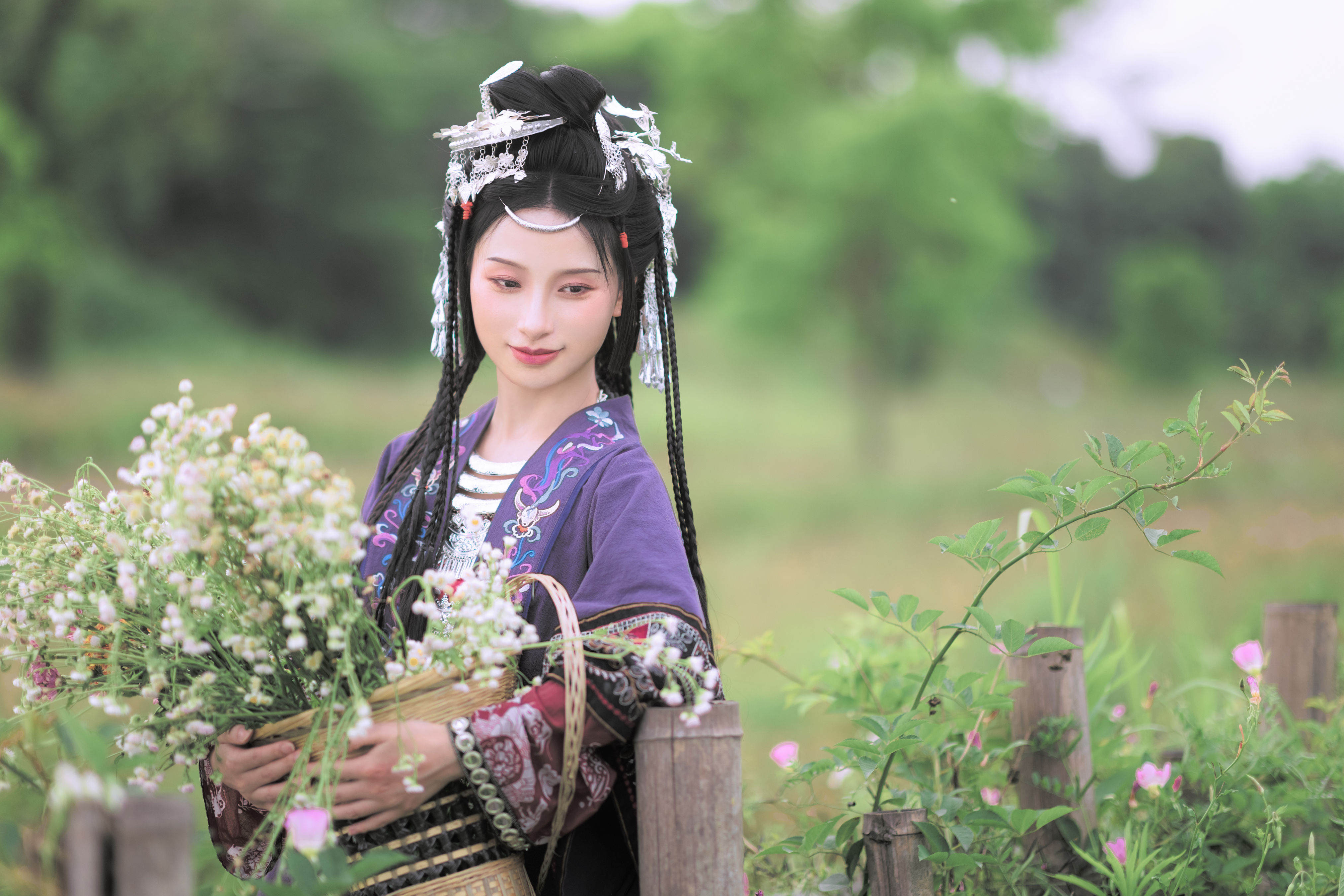 苗疆少女 少女 民族风 小清新 古装 写真集