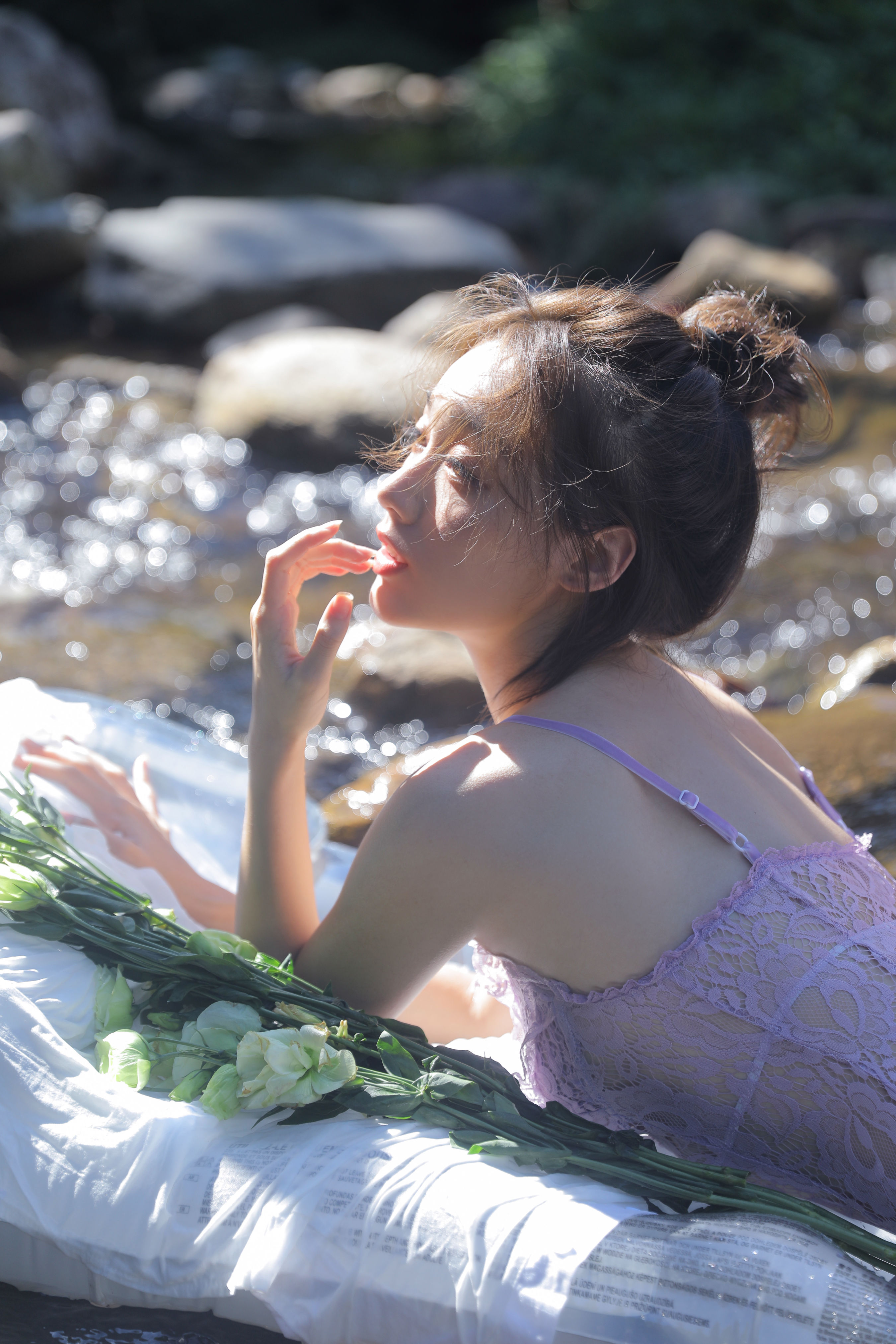 小溪水写真 小清新 养眼 少女 写真集