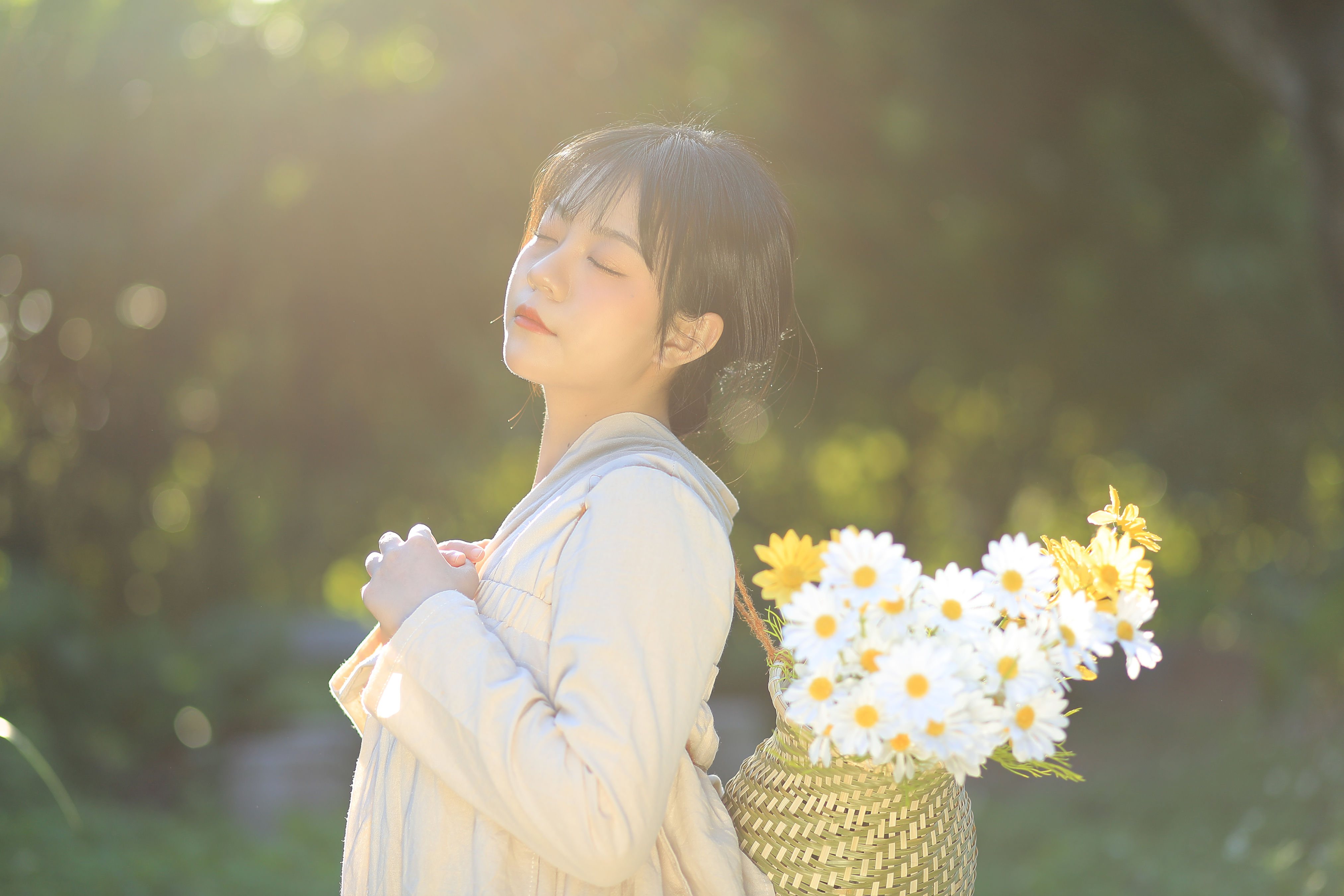 小千代 唯美 治愈系 小清新 美好 优美 养眼 日系 少女 春天