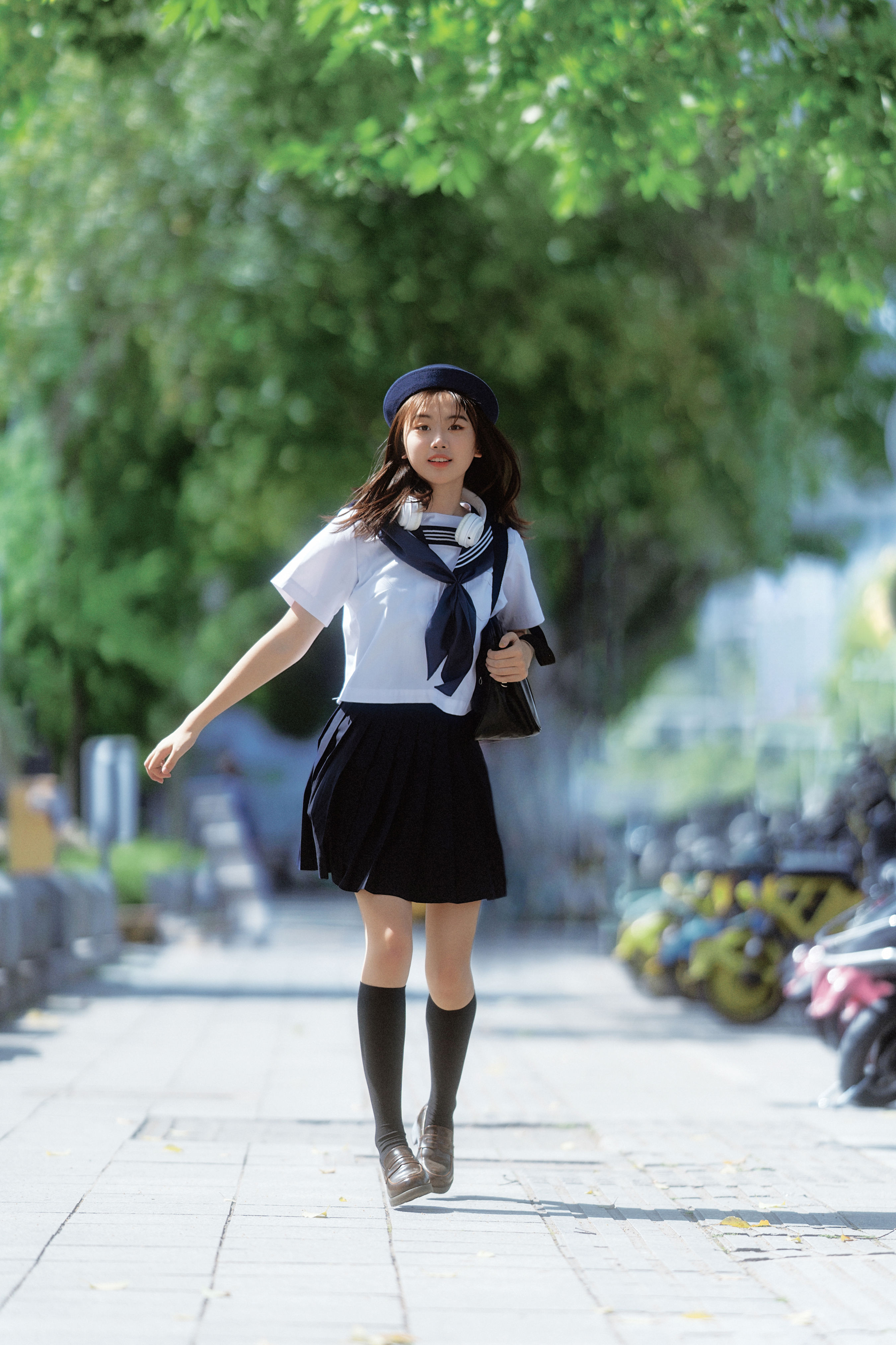 向阳的季节 街拍 复古 日系 写真集 女生