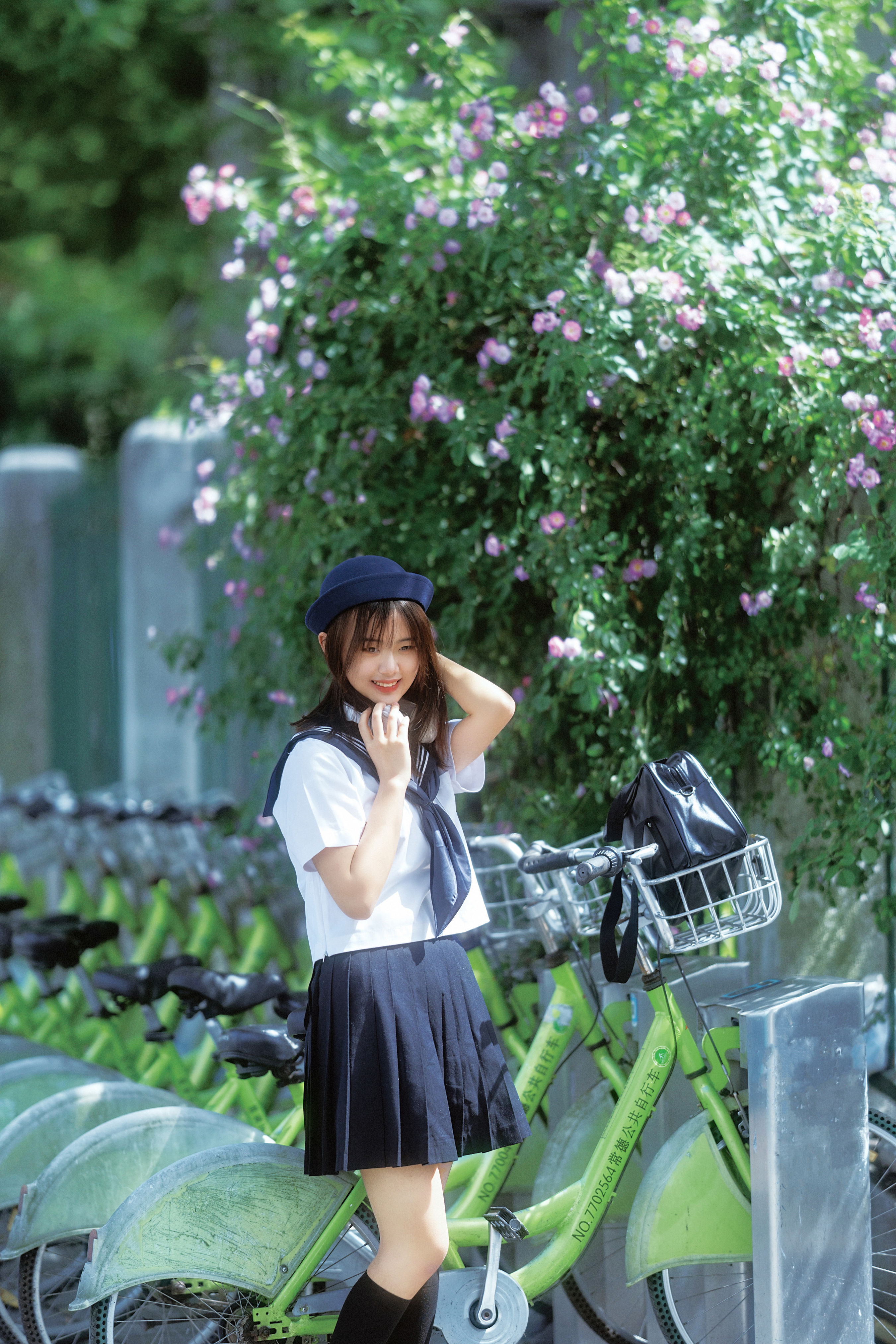 向阳的季节 街拍 复古 日系 写真集 女生