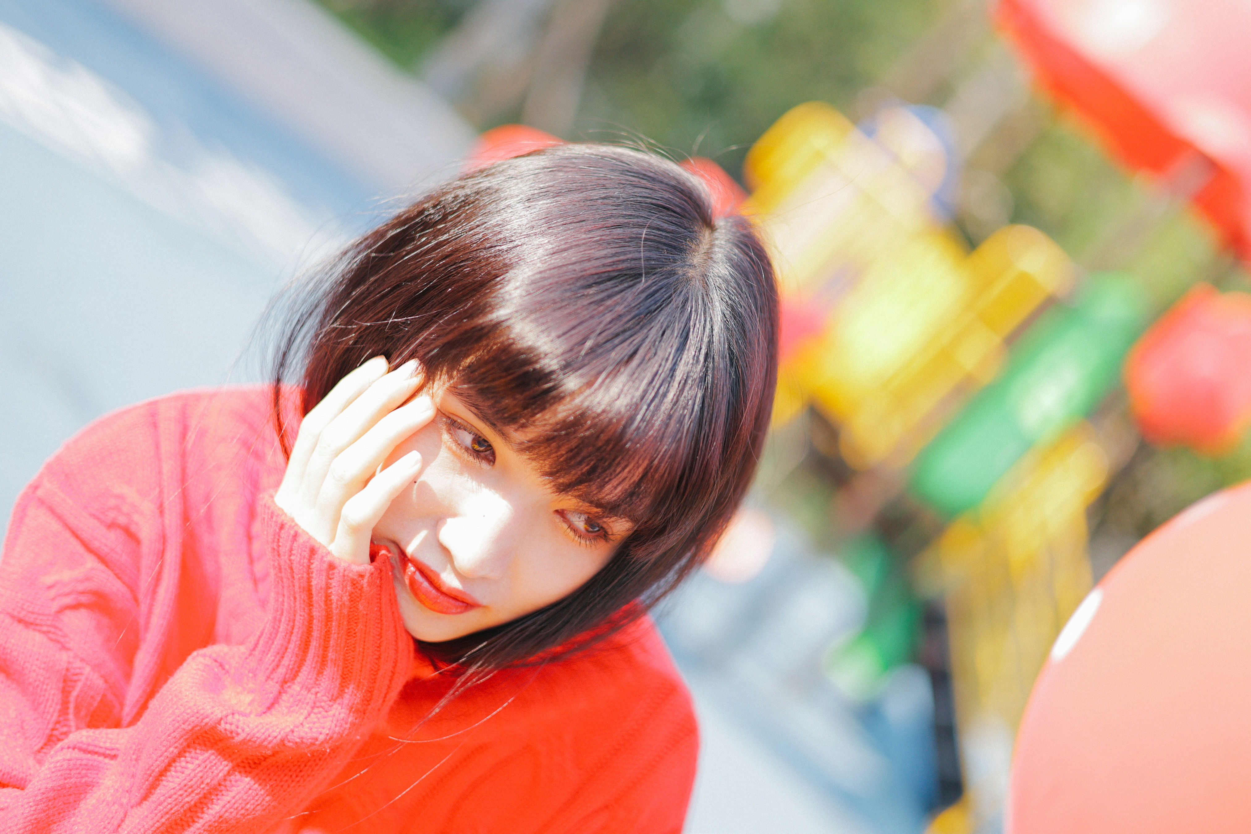 园游会 清纯 少女 日系 写真