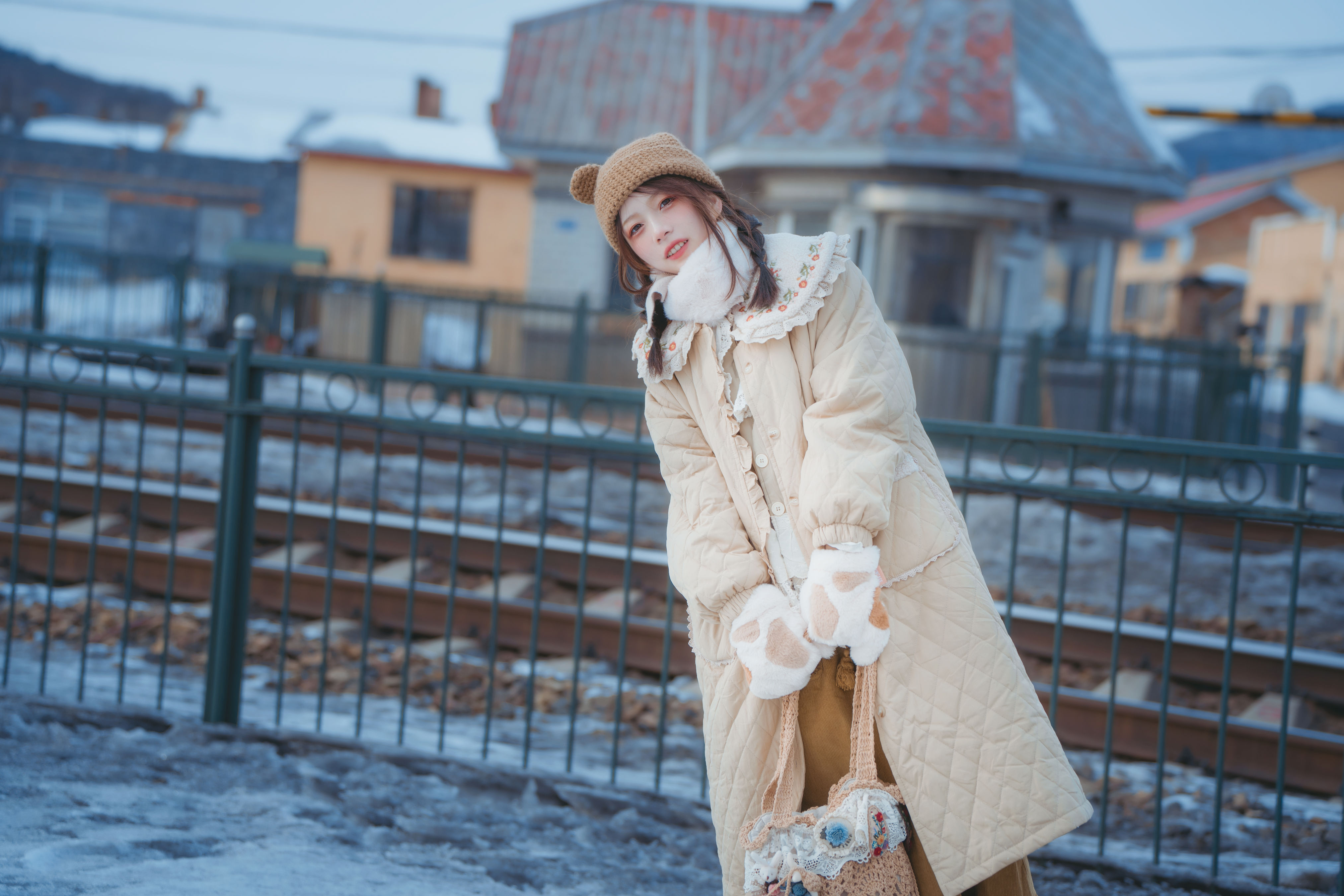 情书 可爱 模特 冬天 雪景 妹子 爱情