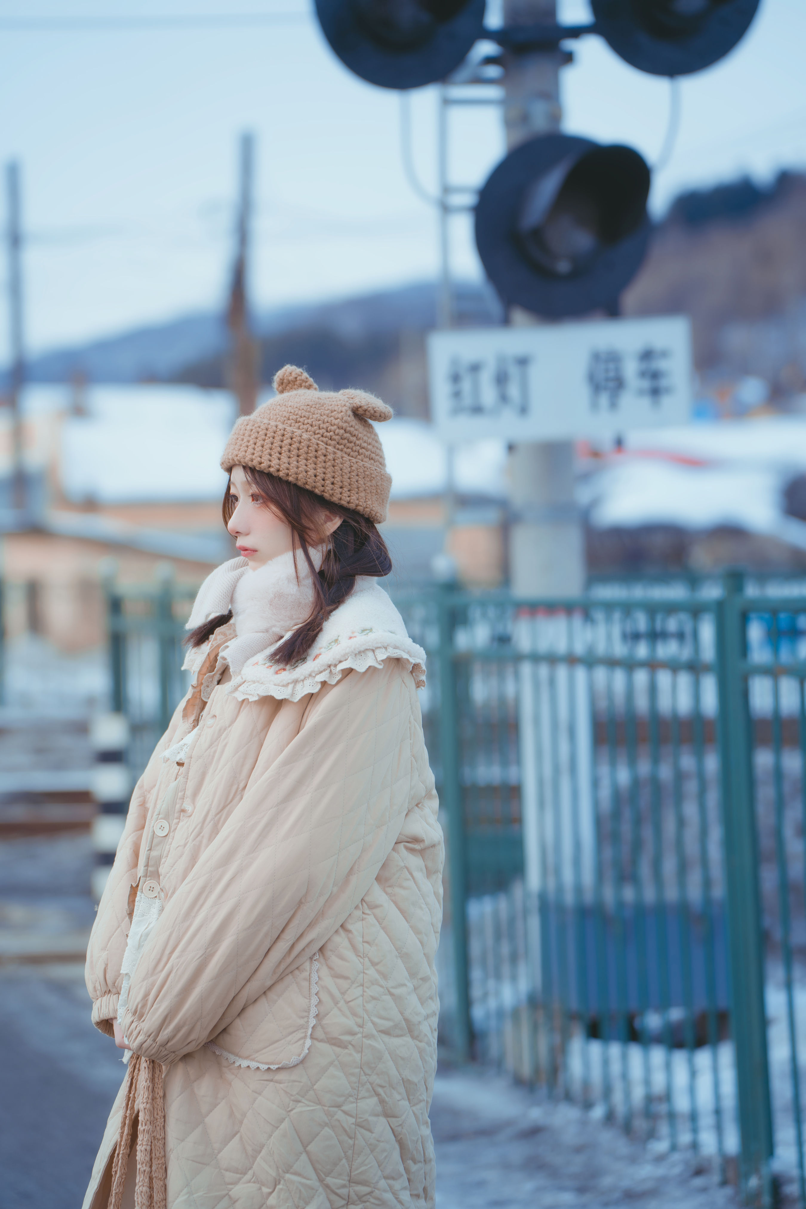 情书 可爱 模特 冬天 雪景 妹子 爱情