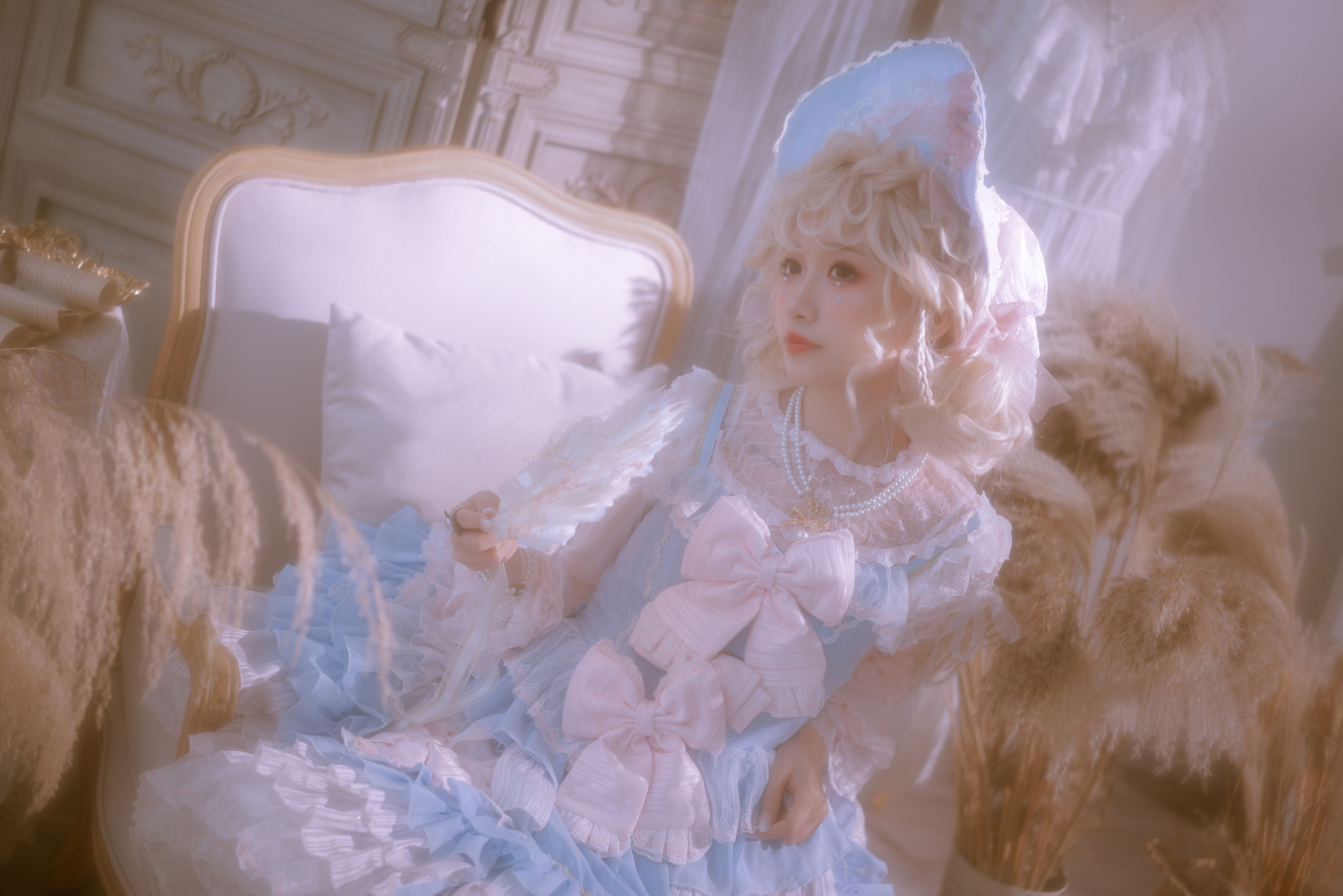 lolita公主梦 二次元 洛丽塔 复古 写真 模特