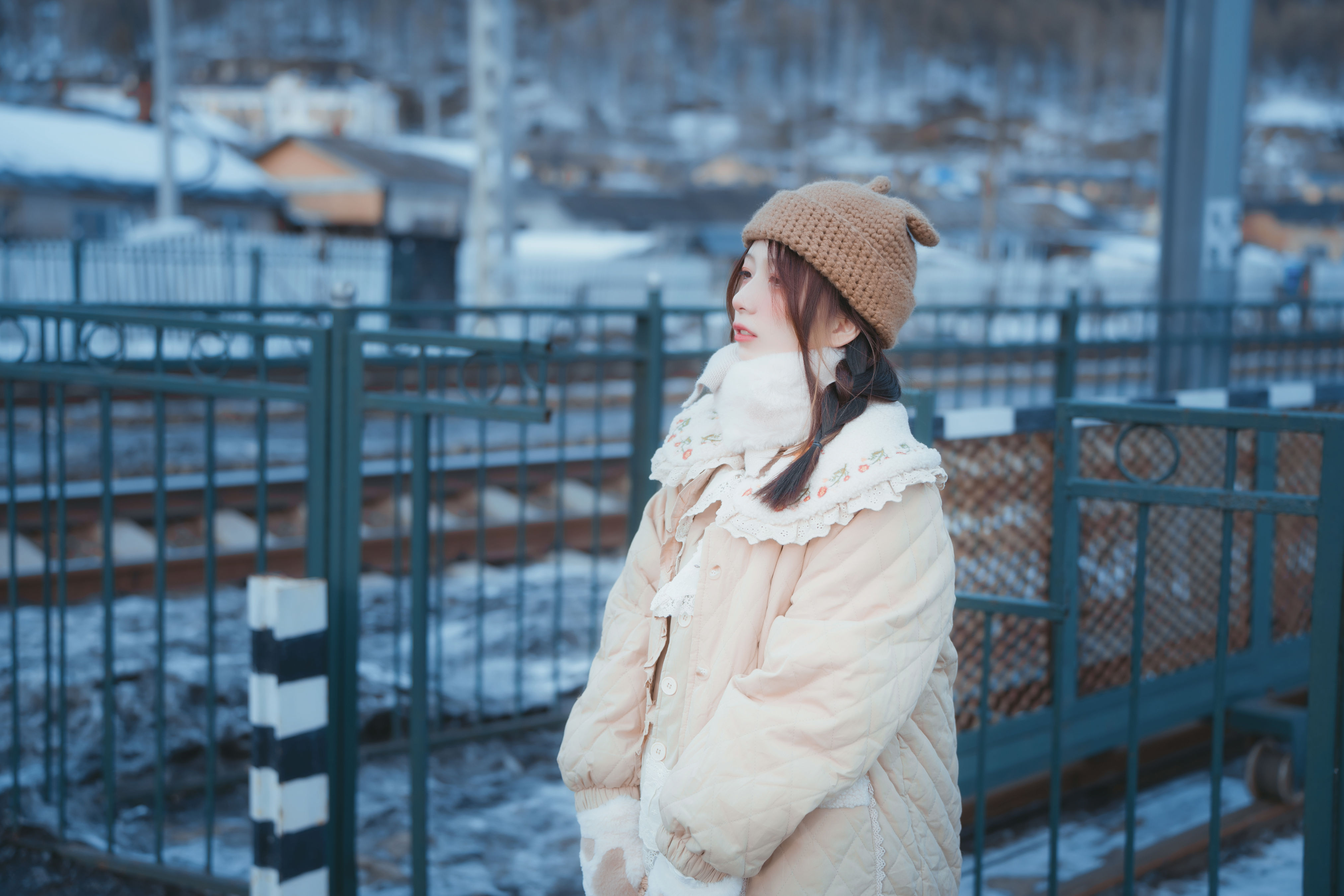 情书 可爱 模特 冬天 雪景 妹子 爱情