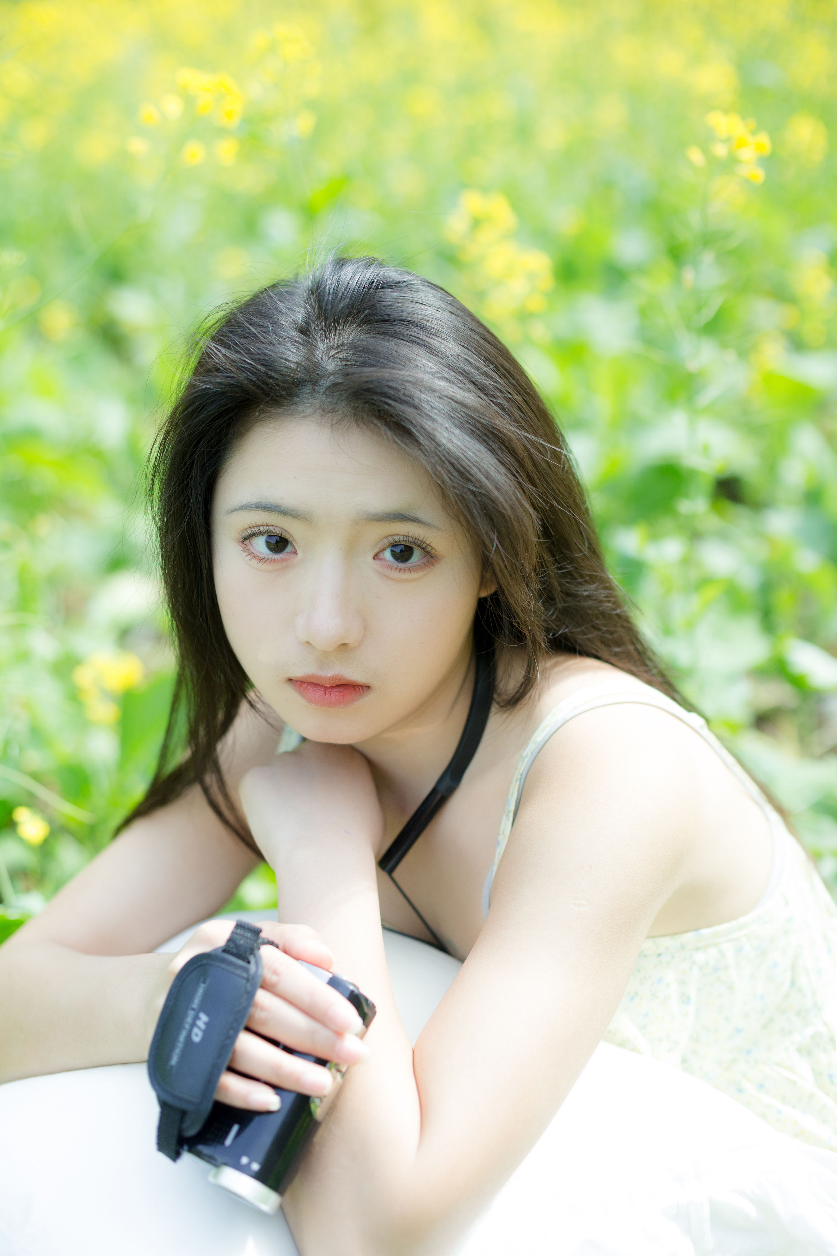 花田梦游 清纯 少女 小清新 写真 花 春天