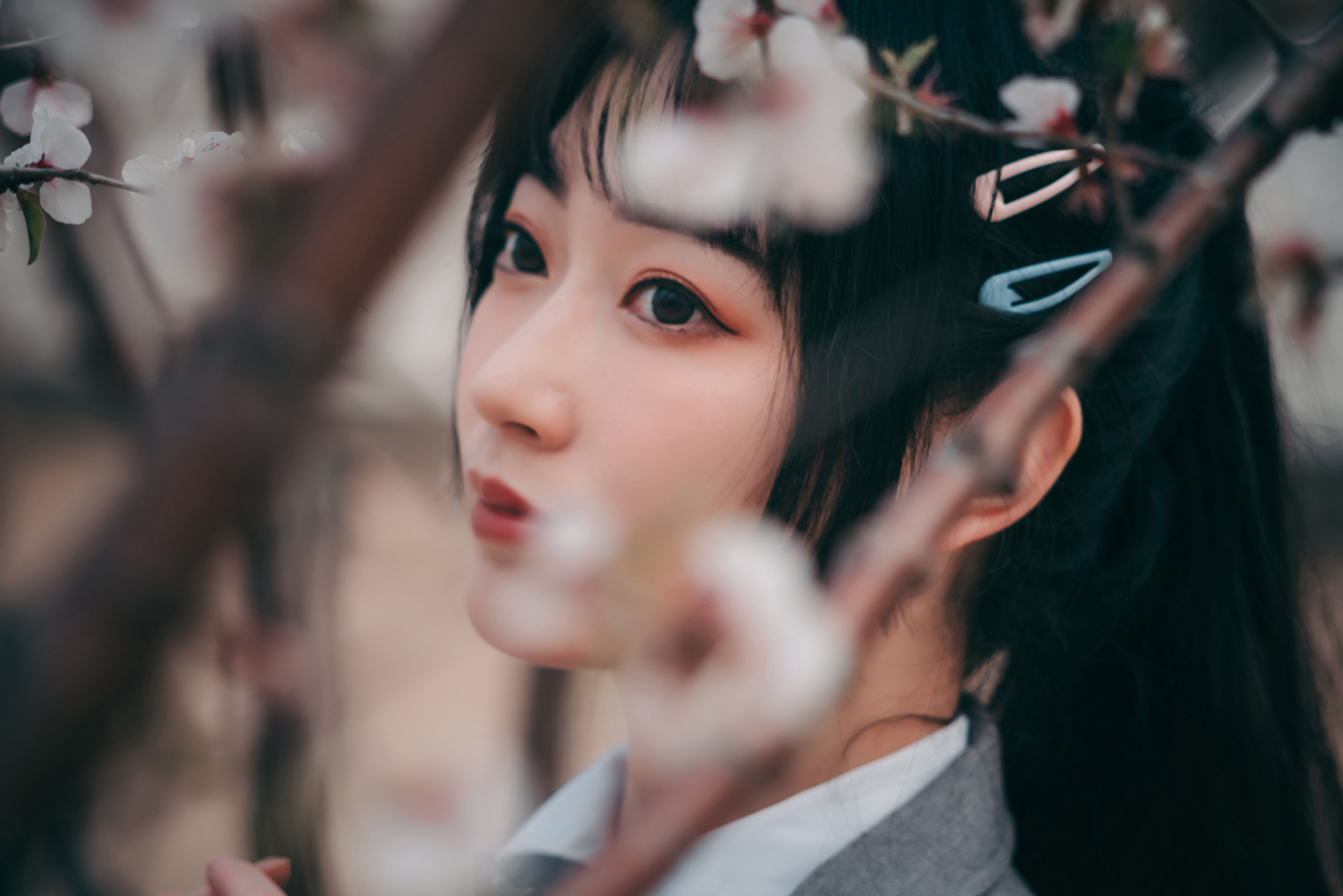 灰色JK JK 二次元 女生 写真 美少女