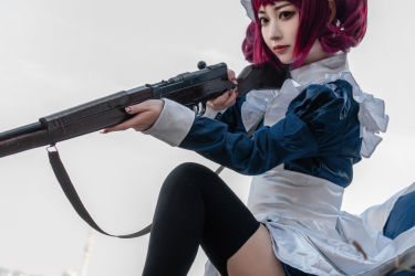 梅林战斗女仆 Cosplay 二次元 个性 非主流 创意