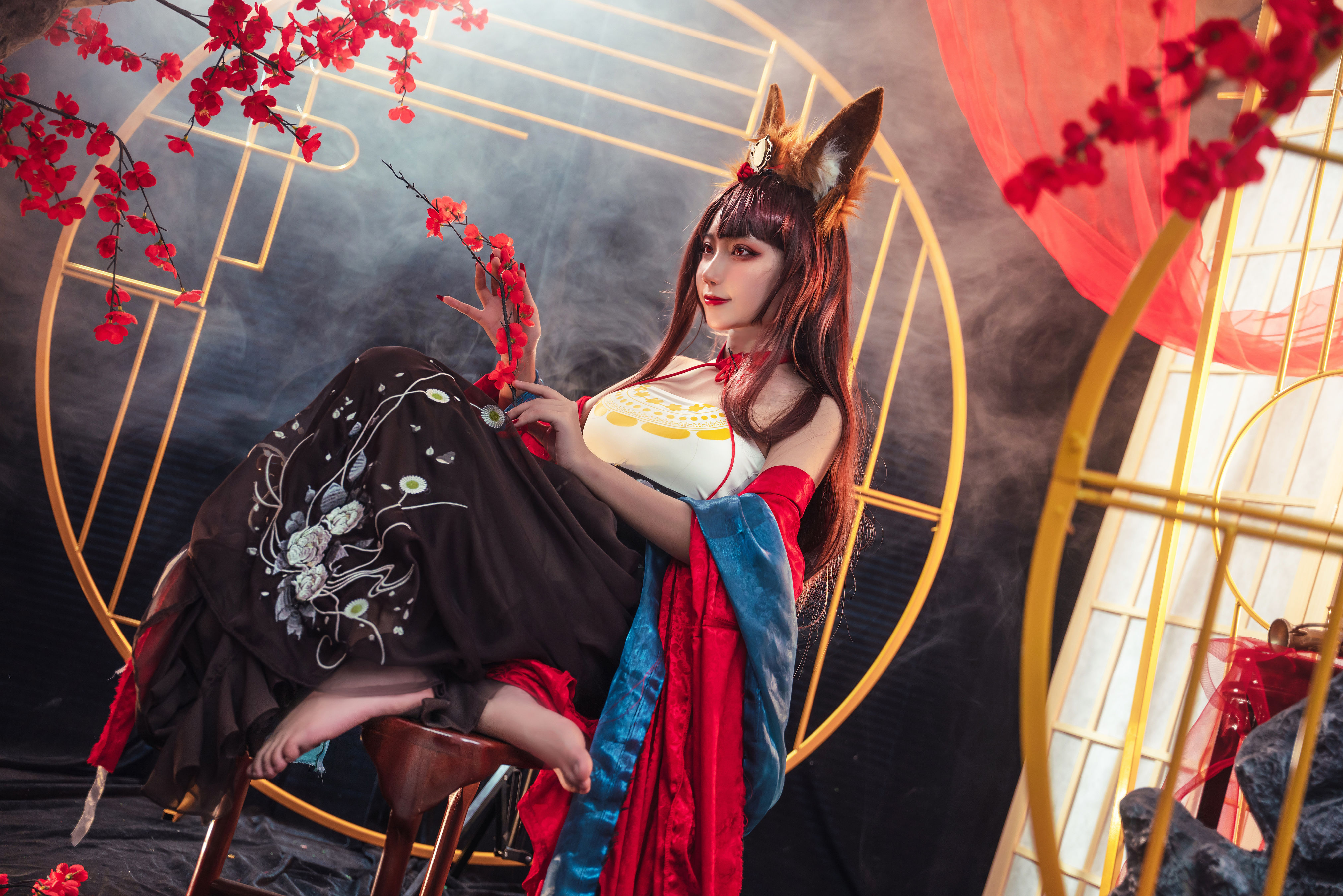 碧蓝航线赤城 二次元 Cosplay 美图 个性 小姐姐