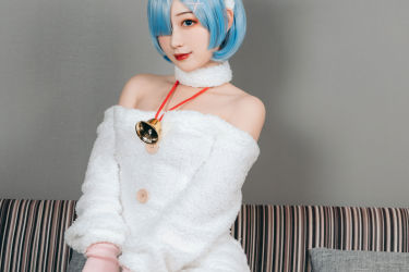 蕾姆小绵羊 Cosplay 二次元 妹子 可爱 写真