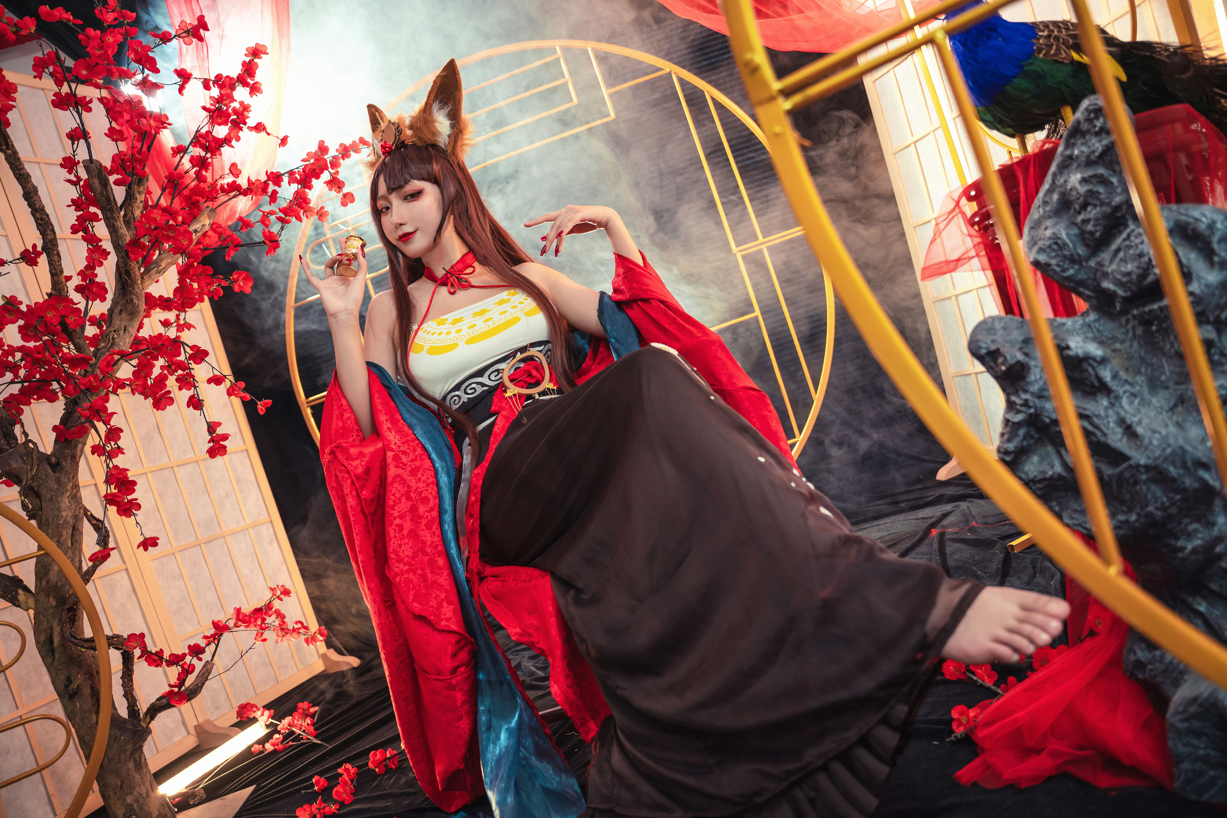 碧蓝航线赤城 二次元 Cosplay 美图 个性 小姐姐