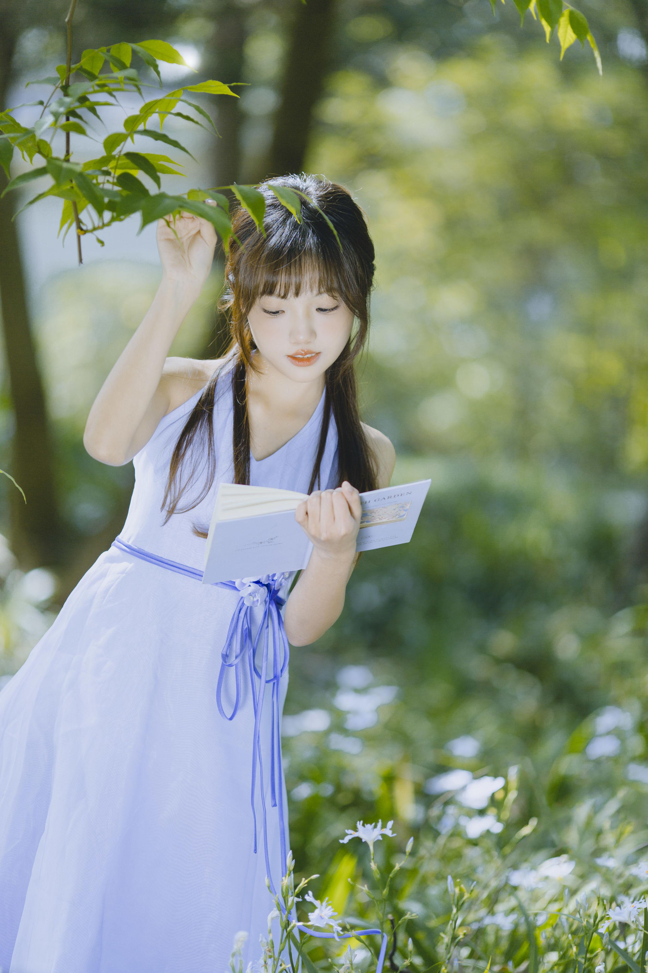 植物系少女 少女 森系 小清新 清纯 女生