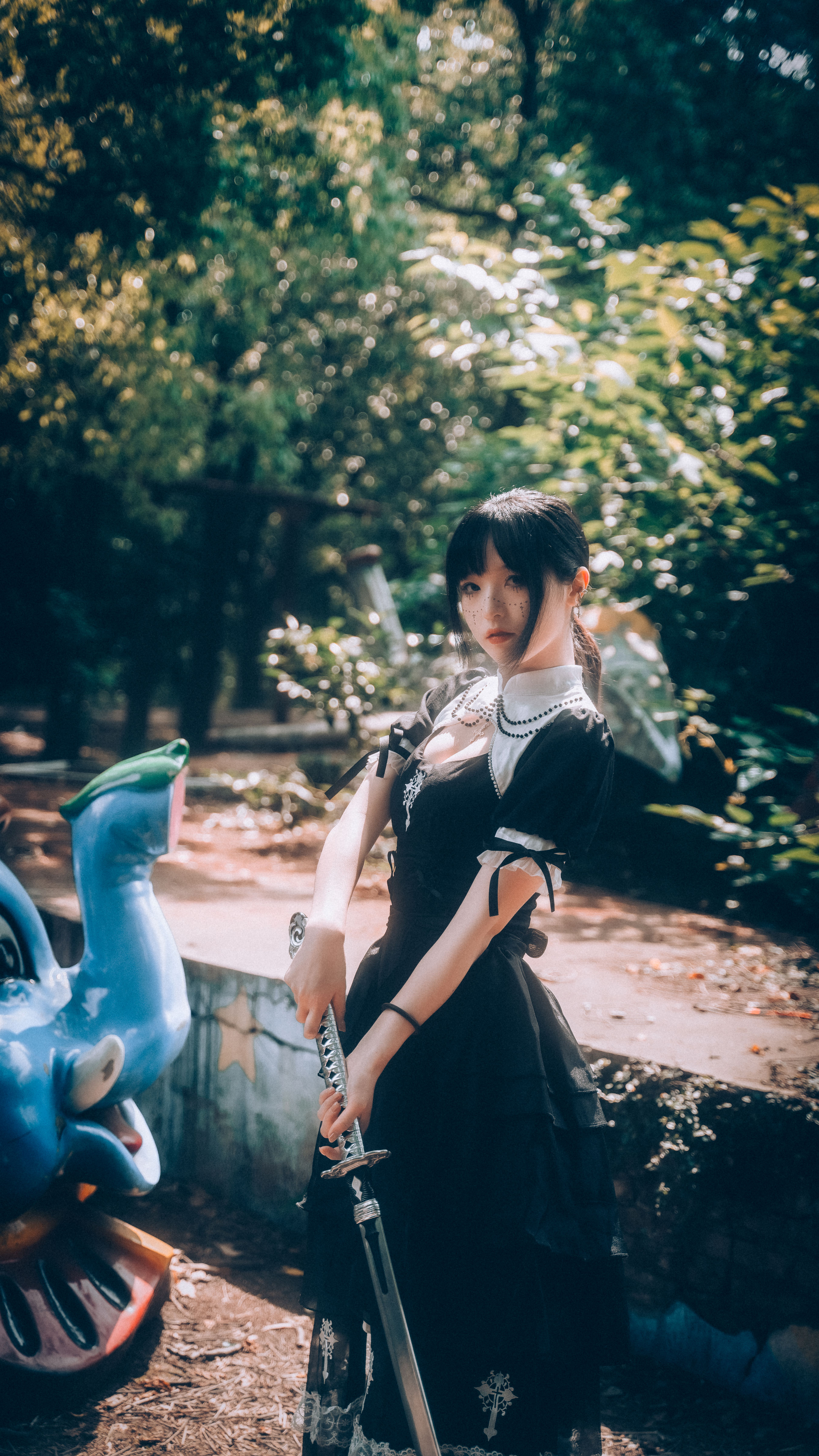 战斗修女贝 二次元 Cosplay 制服 人像 摄影