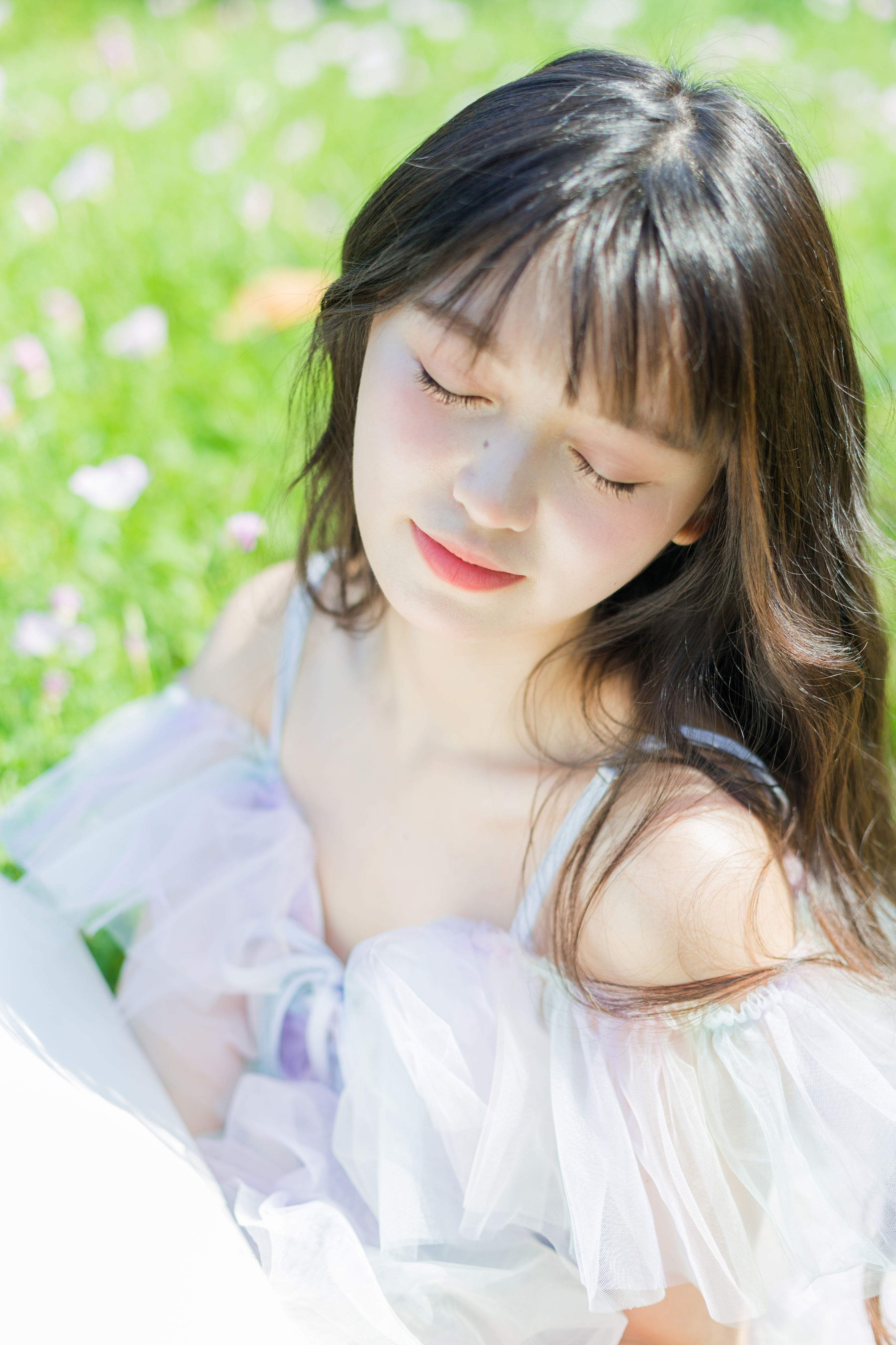 花海漫游 花 清纯 少女 小清新 文艺 养眼 写真 浪漫