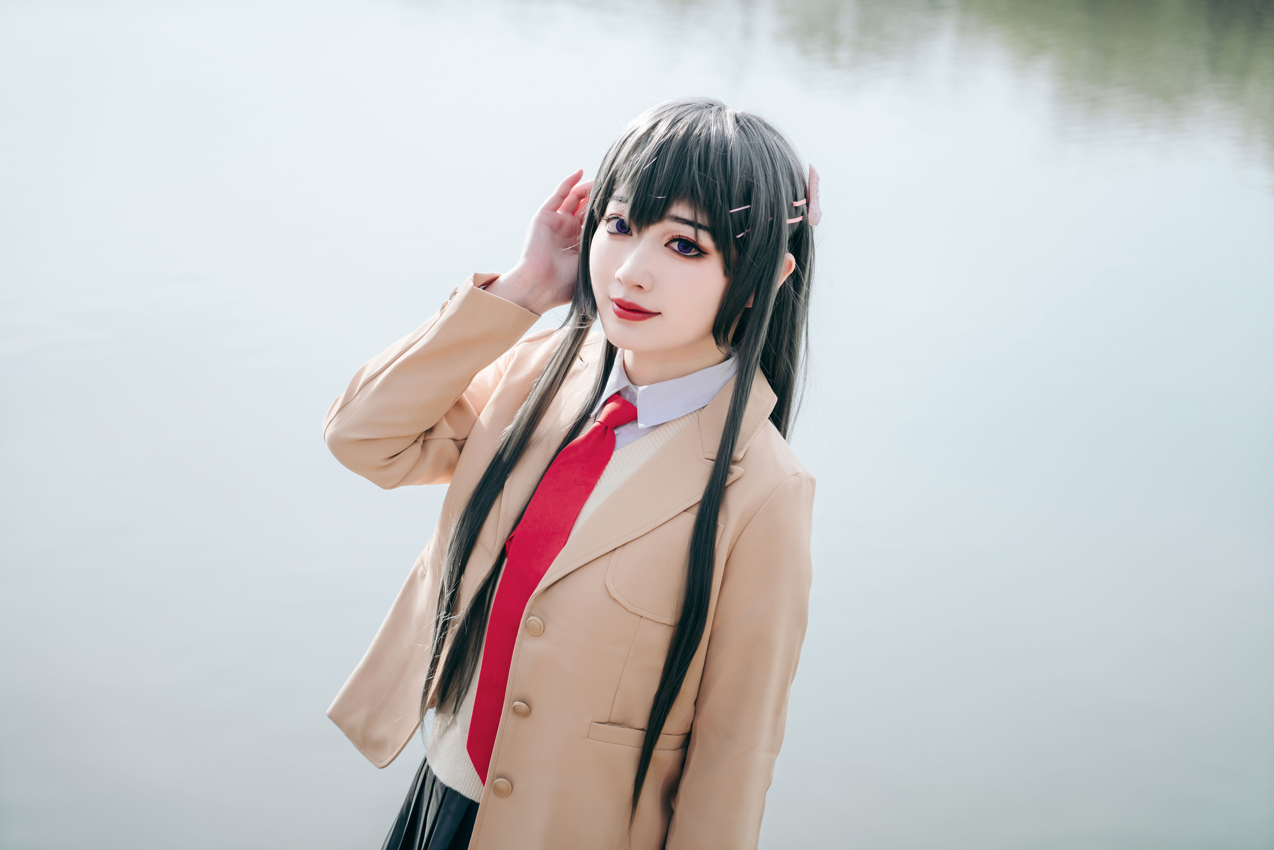 樱岛麻衣 二次元 JK Cosplay 制服 美少女