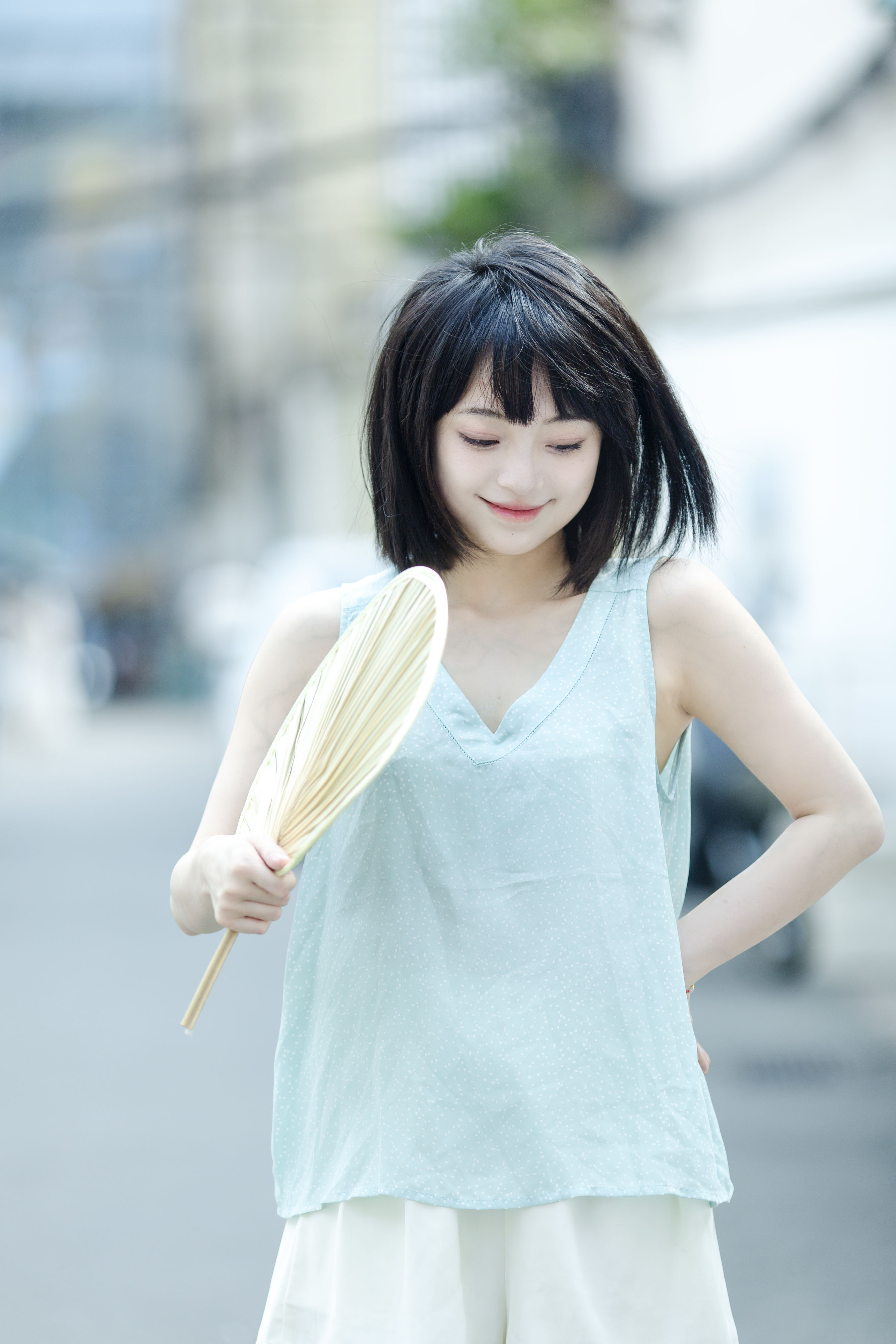 像风一样呼啦飞驰 日系 可爱 清纯 妹子 少女 美图 精美 街拍 夏天