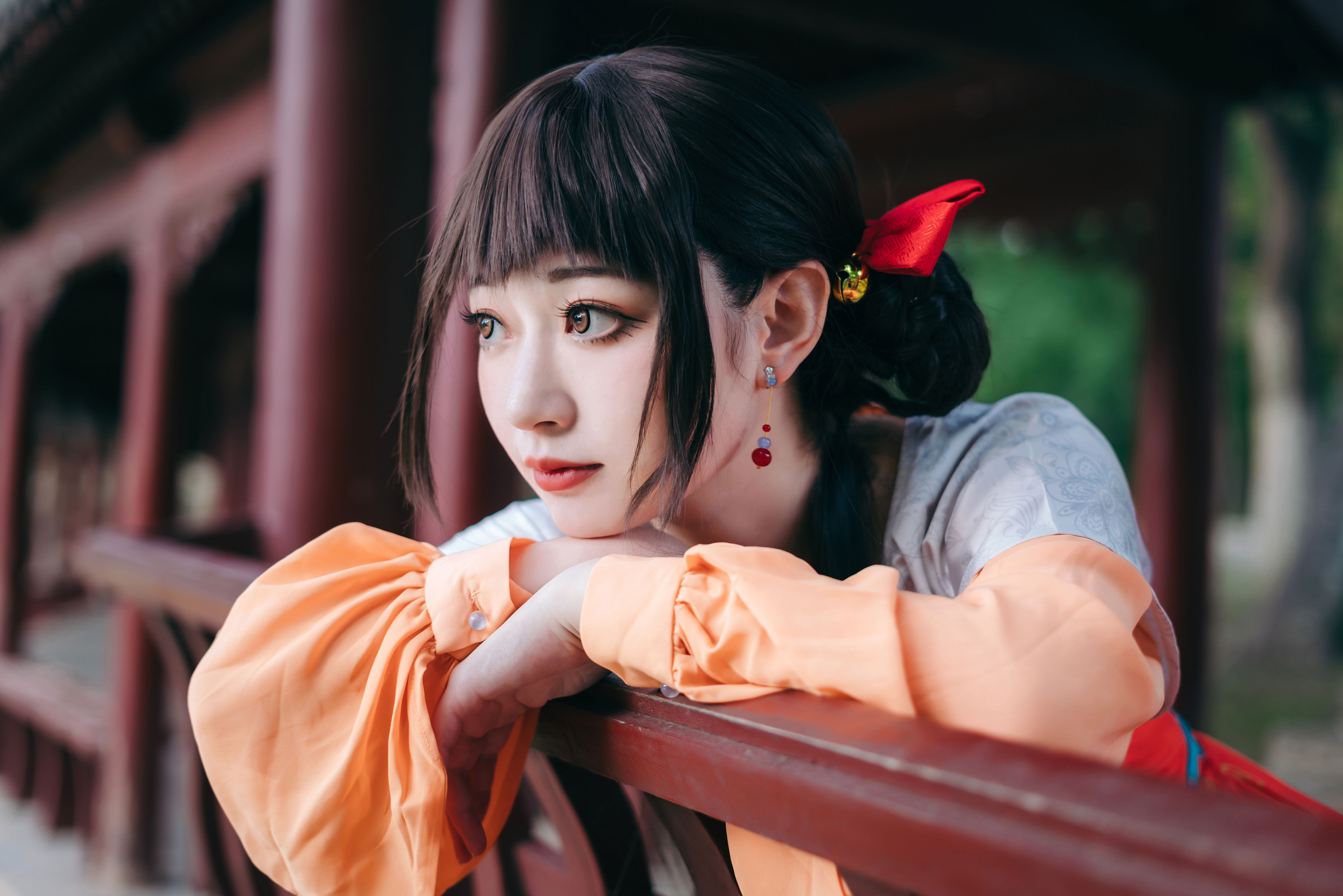 小铃铛 Cosplay 可爱 古装 古风少女 清纯