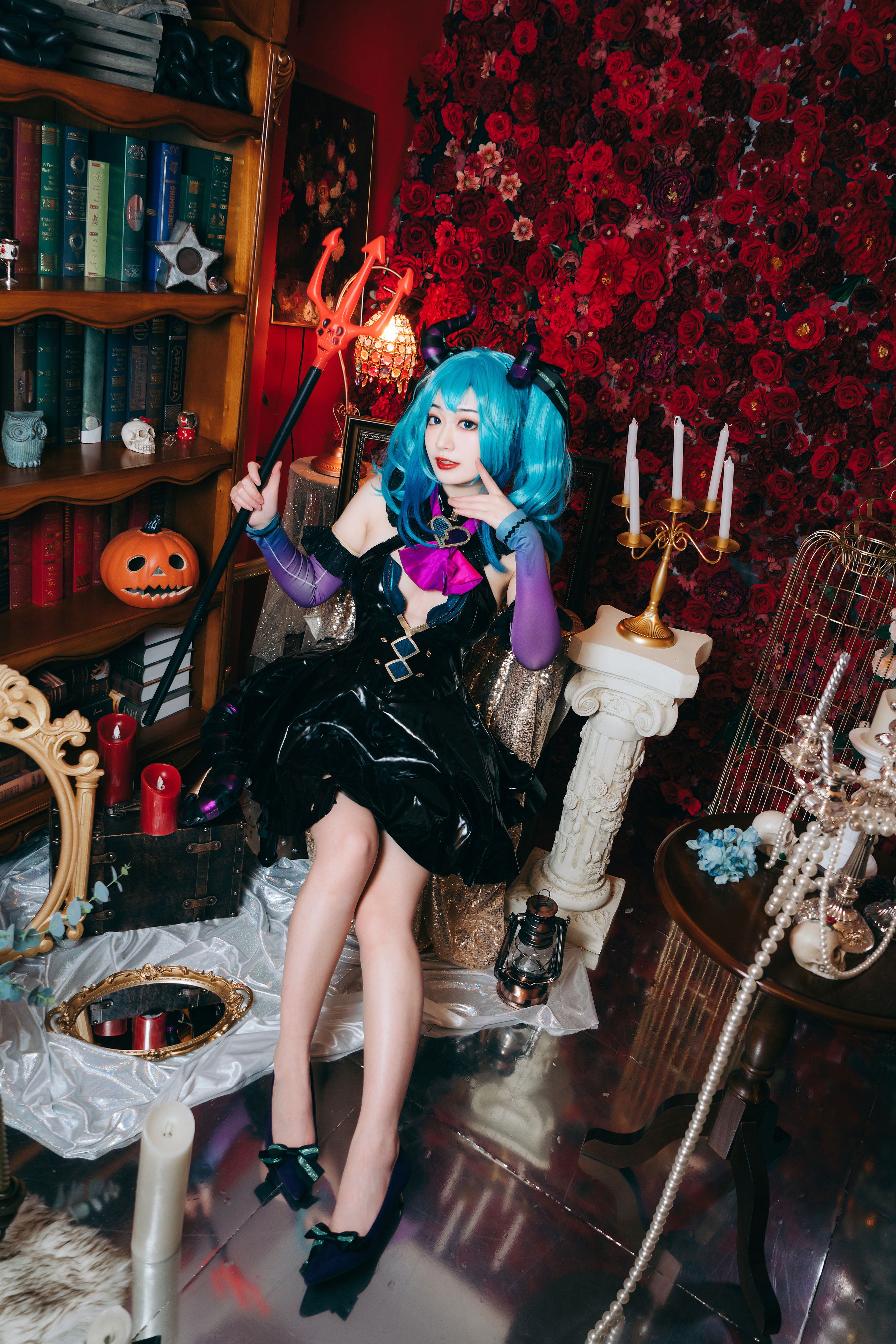 初音小恶魔 二次元 Cosplay 妹子 美少女