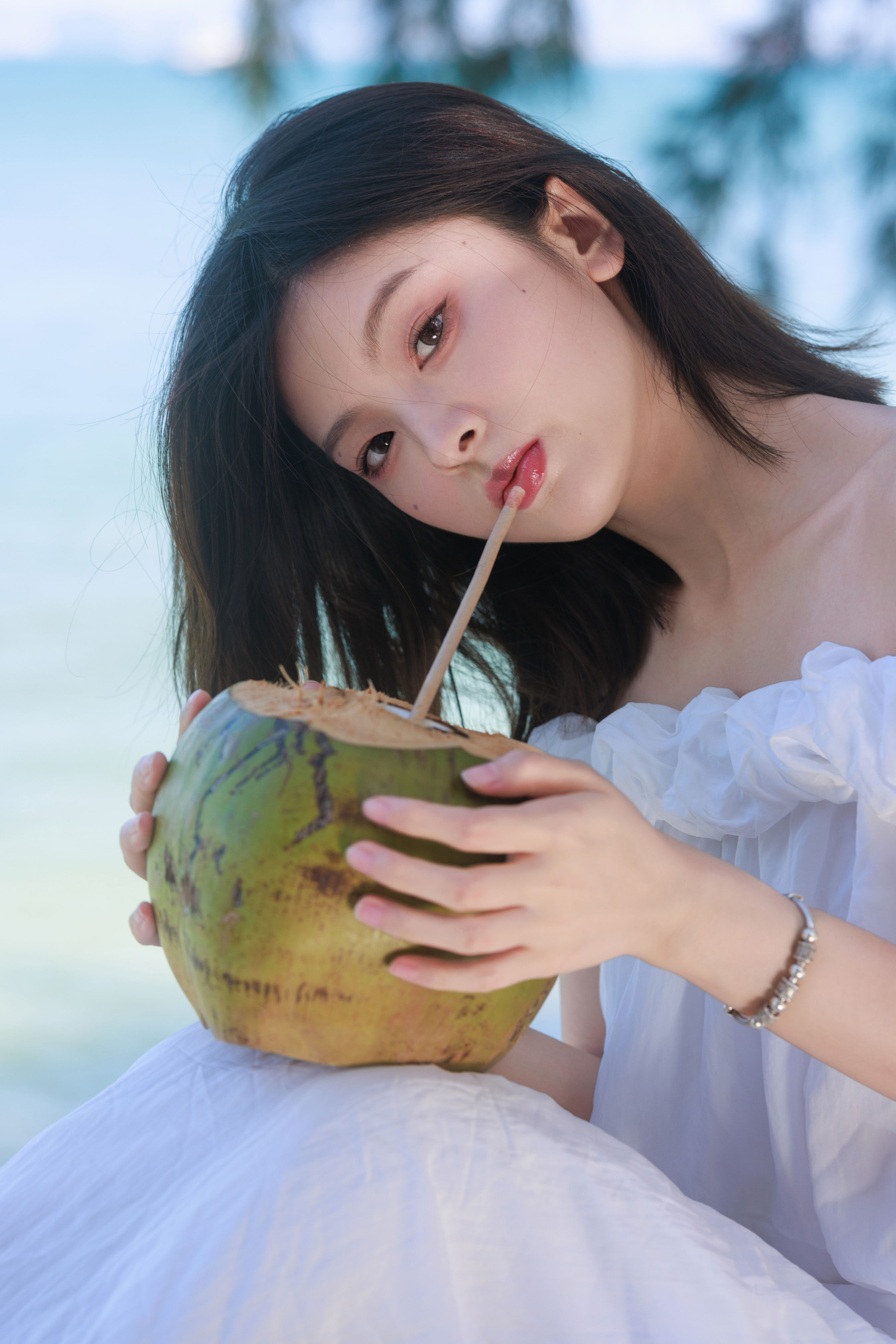 夏日海边 夏天 摄影 妹子 唯美