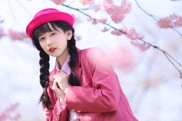 花之舞 JK 樱花 日系 写真 少女