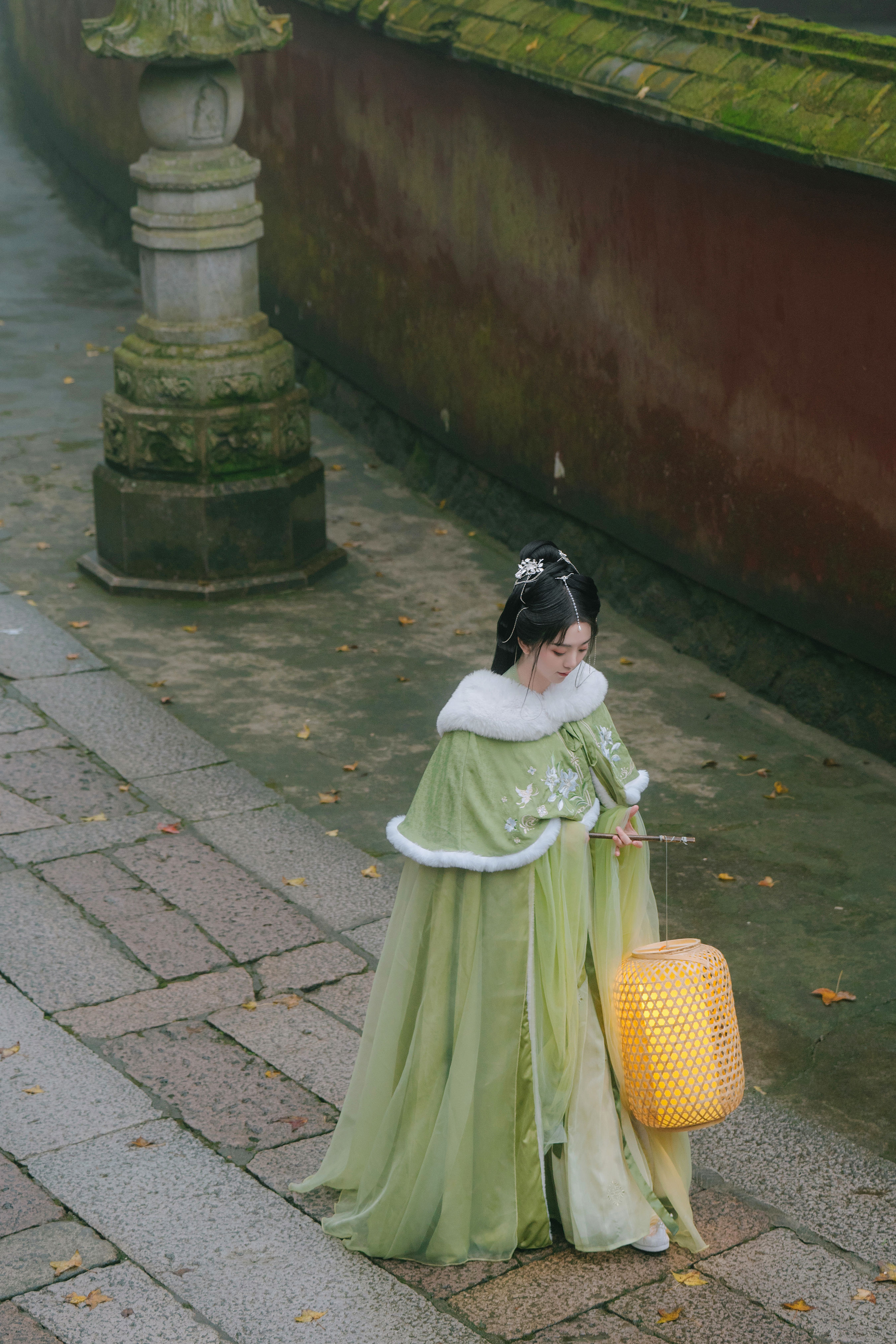 寻古寺 古风 意境 美人 优美 清冷