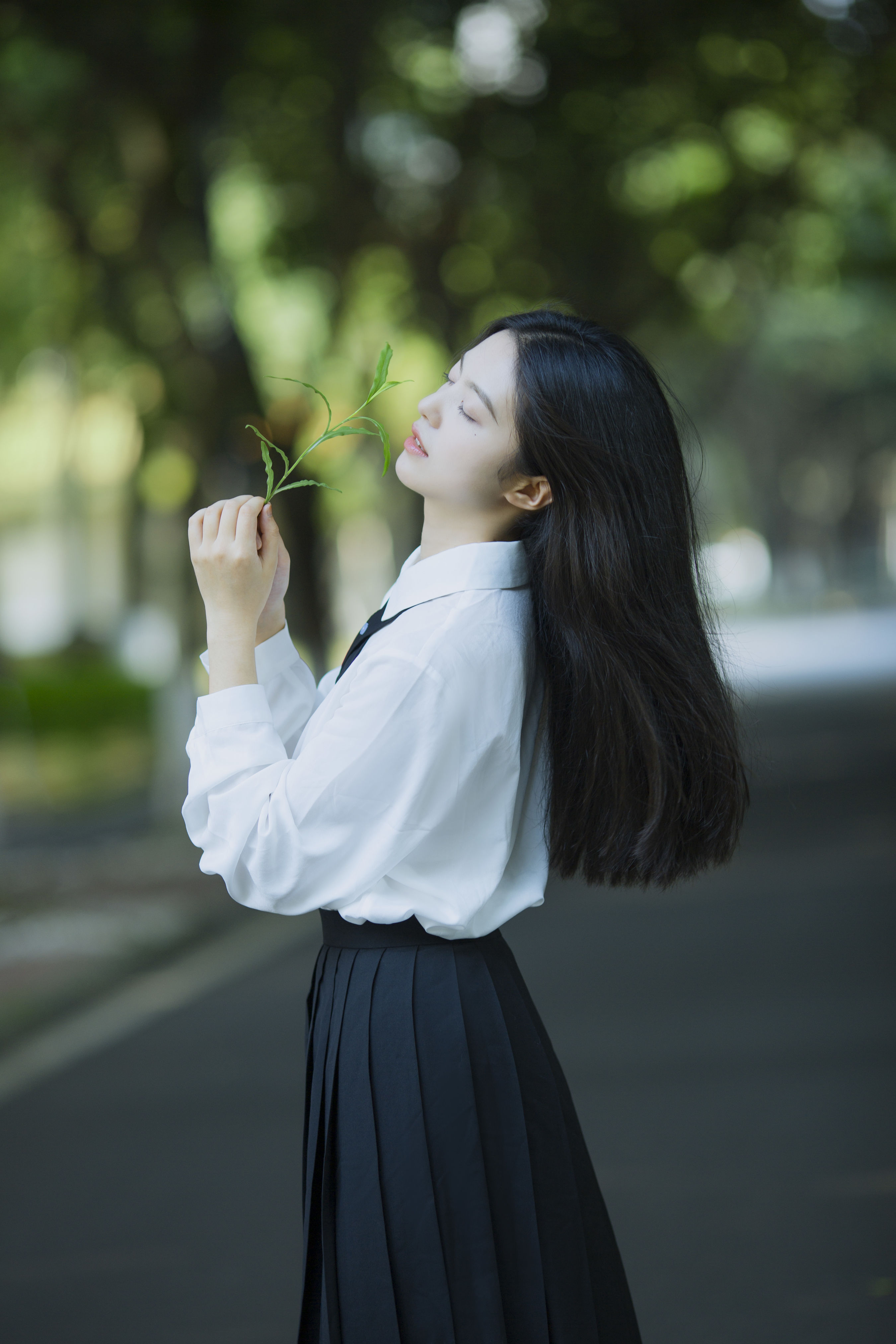 课后漫步 日系 街拍 治愈系 校花 JK