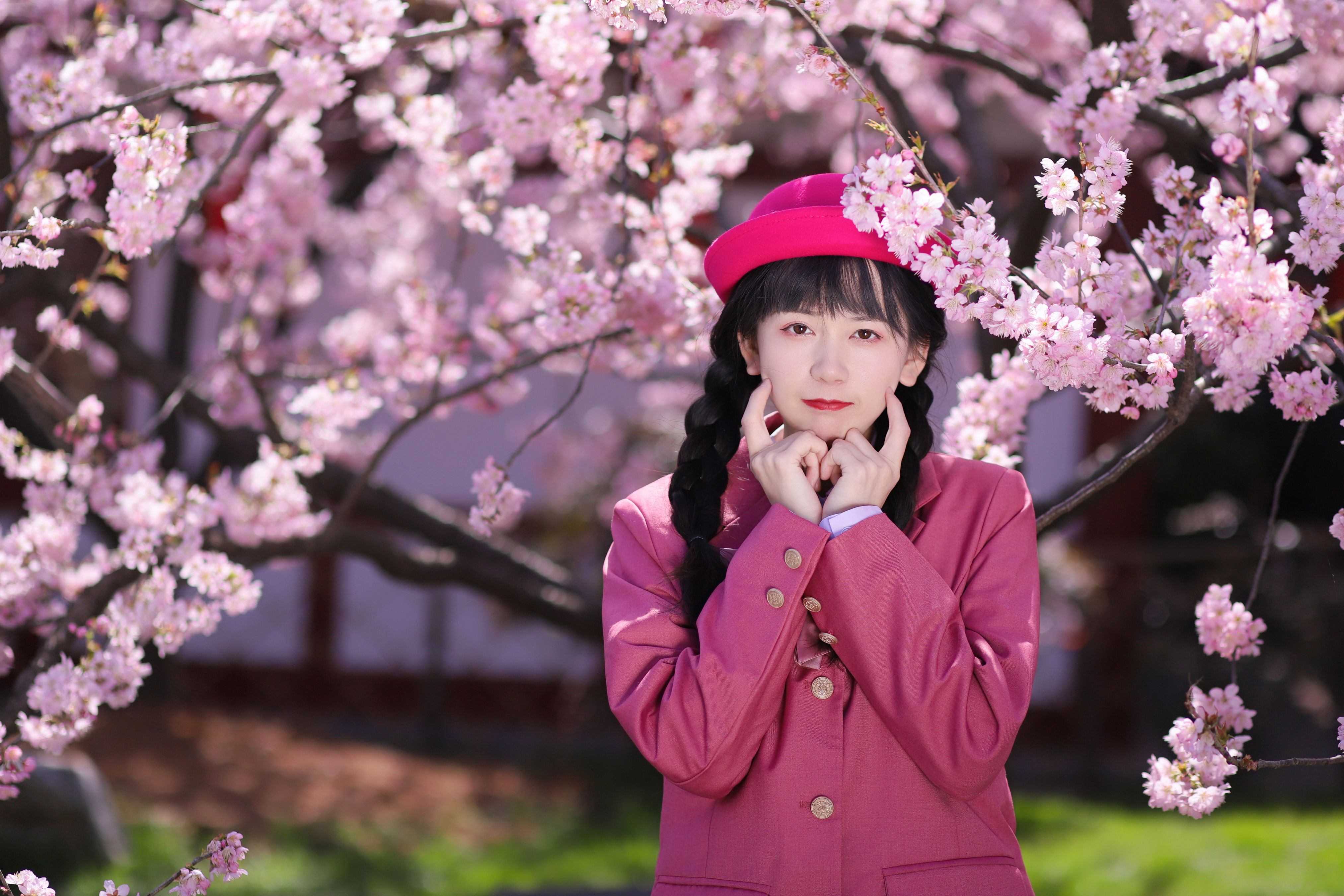 花之舞 JK 樱花 日系 写真 少女