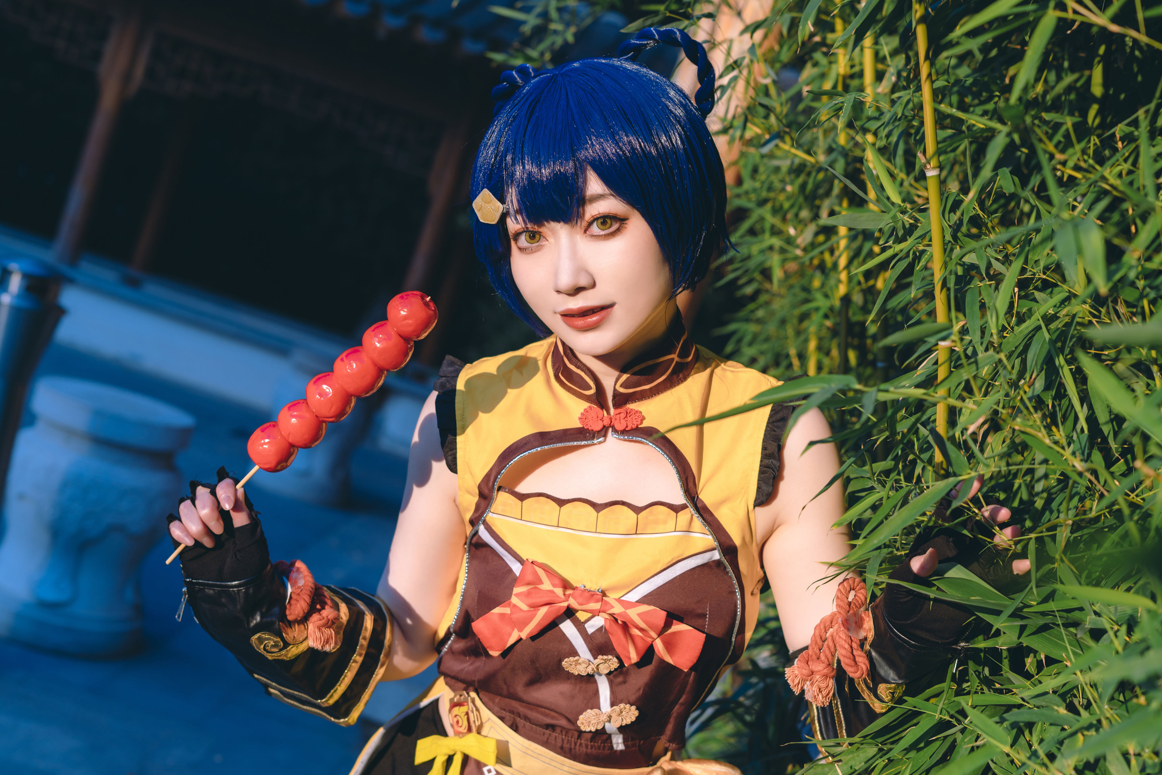 香菱 可爱 Cosplay 嫩模 妹子