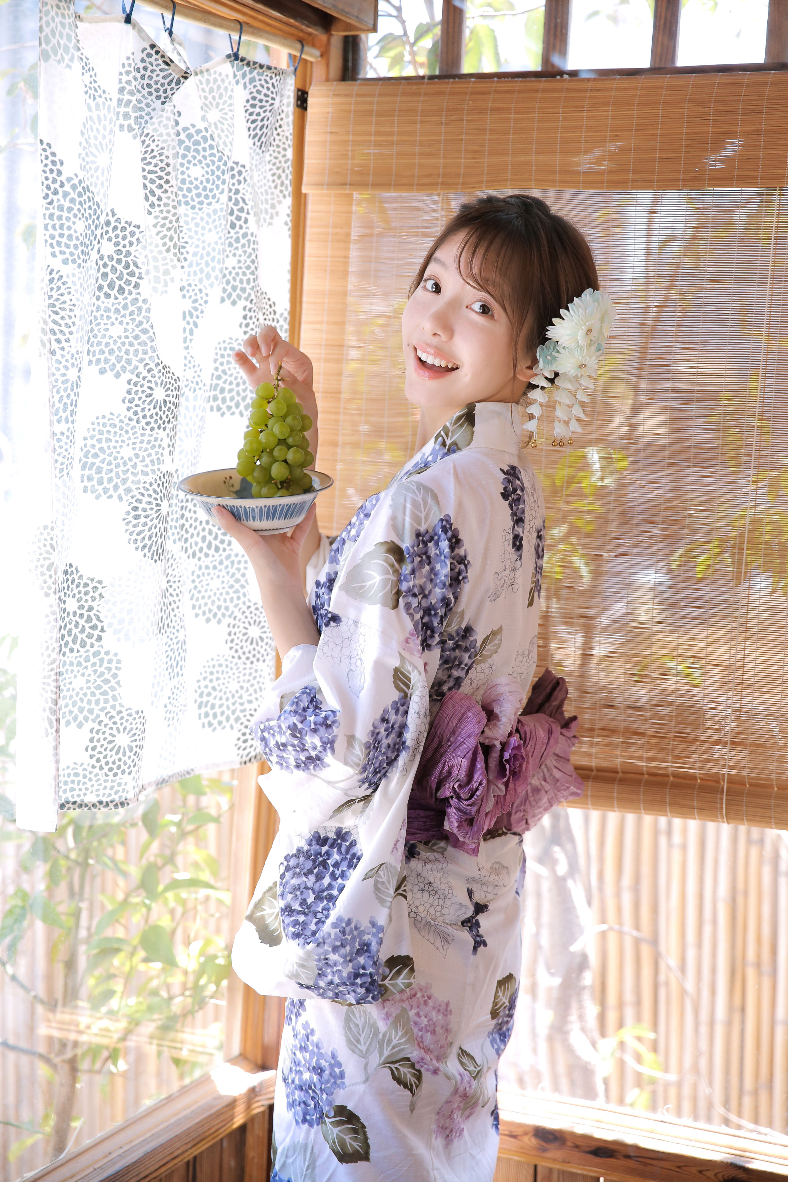 夏日浴衣 夏日 日系 和服 妹子 写真