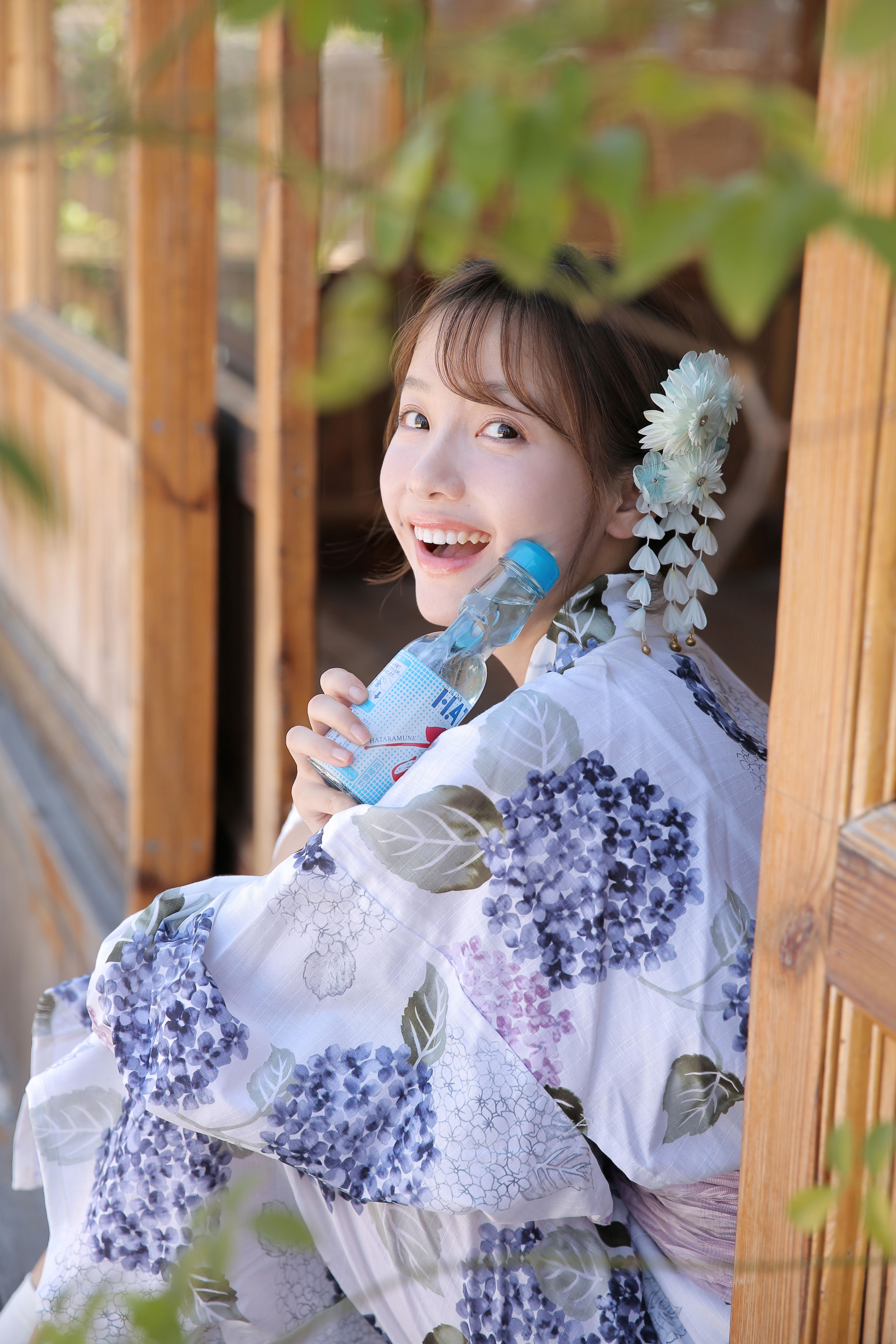 夏日浴衣 夏日 日系 和服 妹子 写真