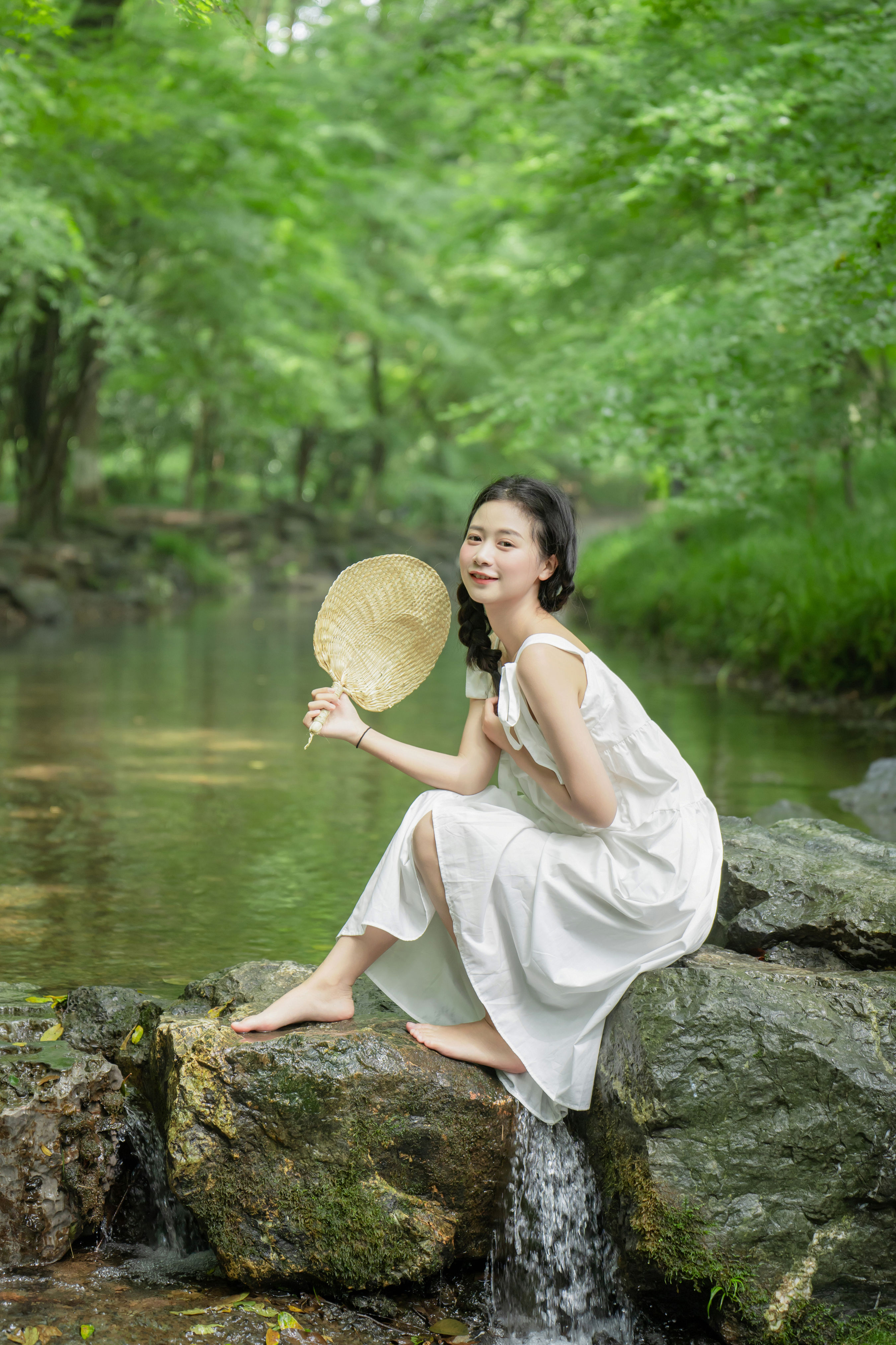 夏日小清新 小清新 可爱 夏日 少女 养眼