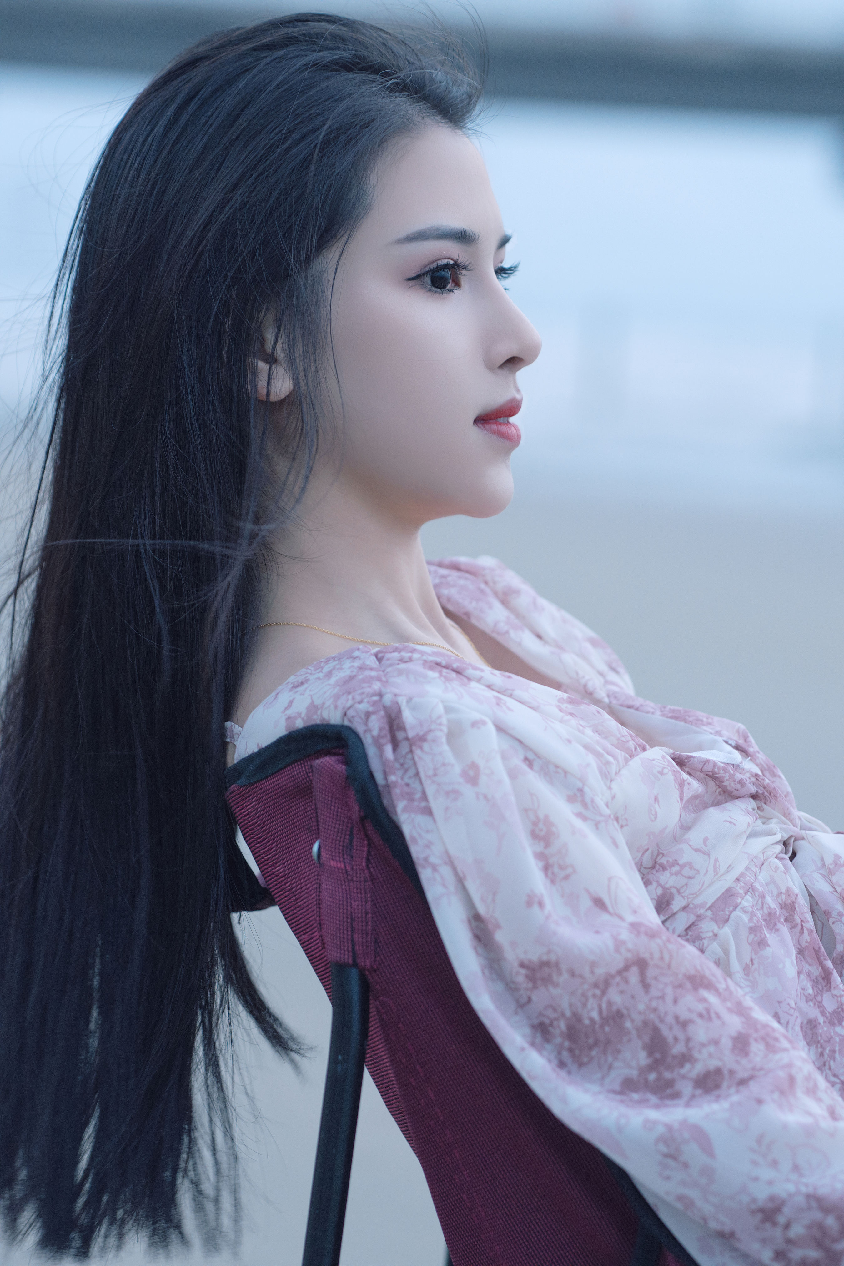 海边少女 少女 模特 美女 小姐姐