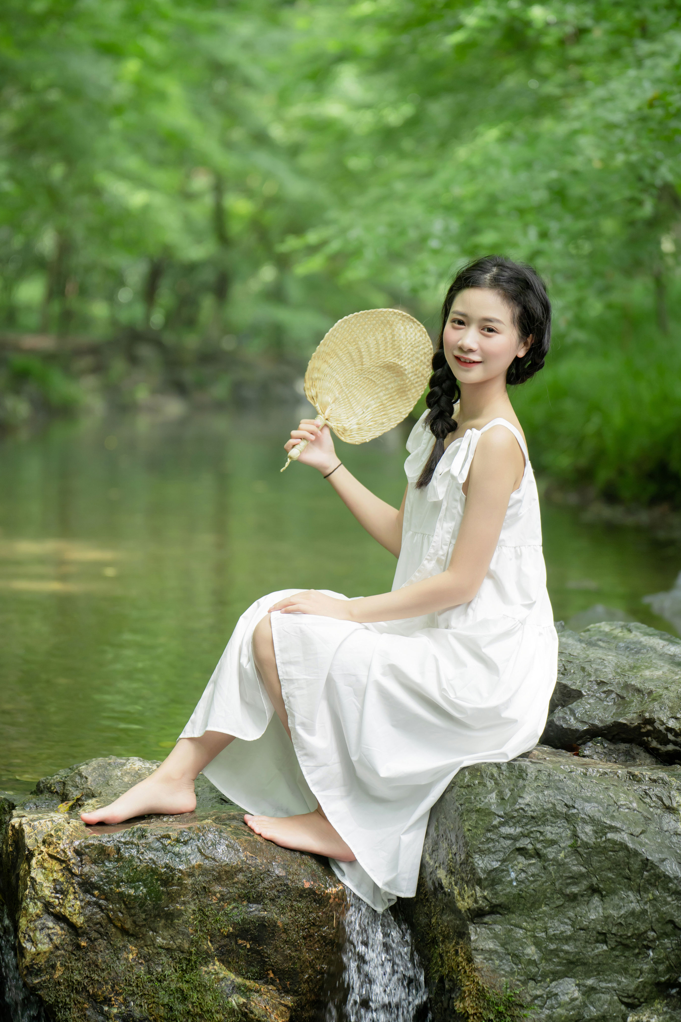 夏日小清新 小清新 可爱 夏日 少女 养眼