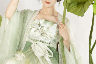 藕花深处 古装 汉服 莲花 女人 肖像