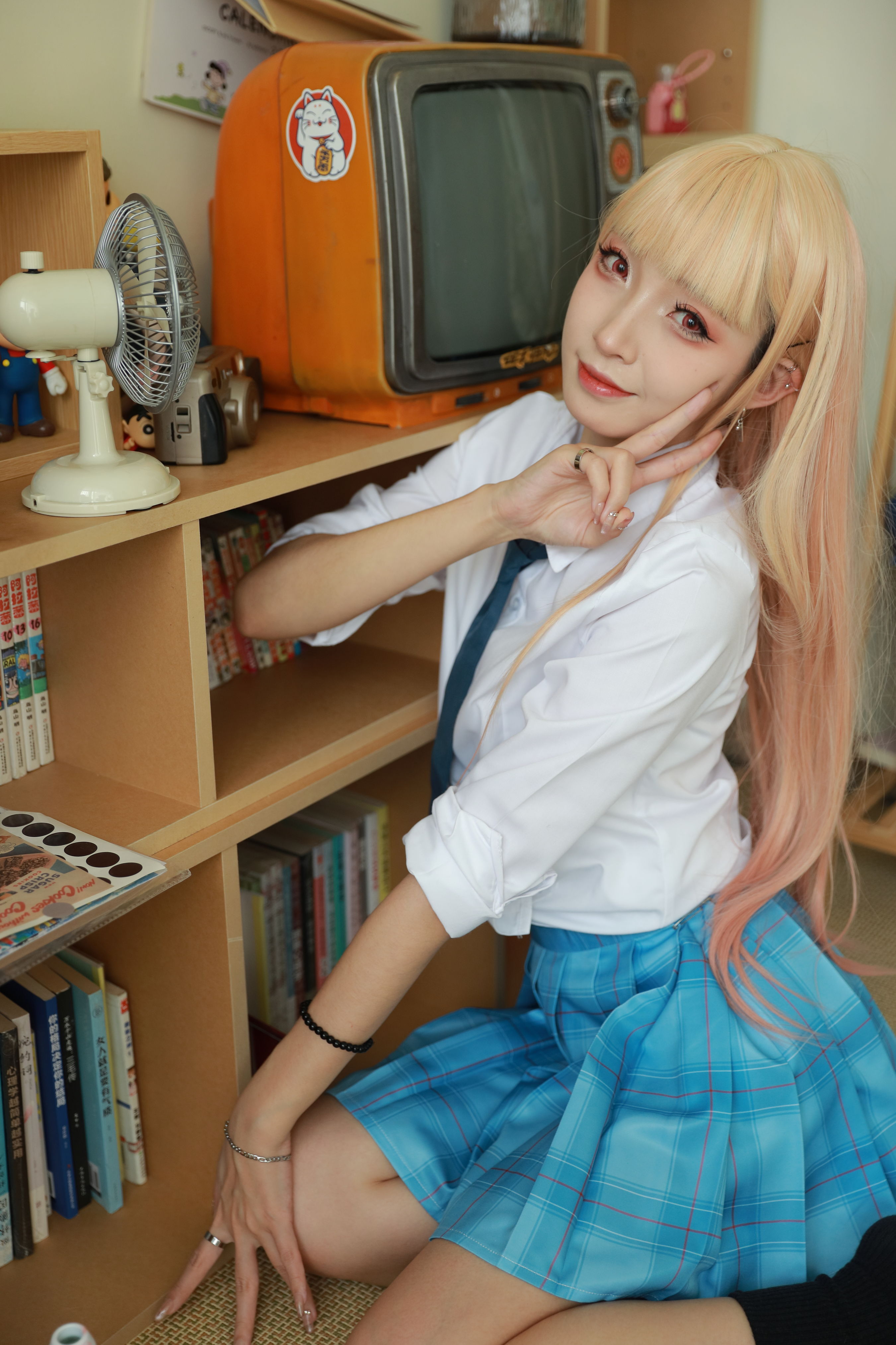 可爱的喜多川 美少女 制服 JK 福利 Cosplay