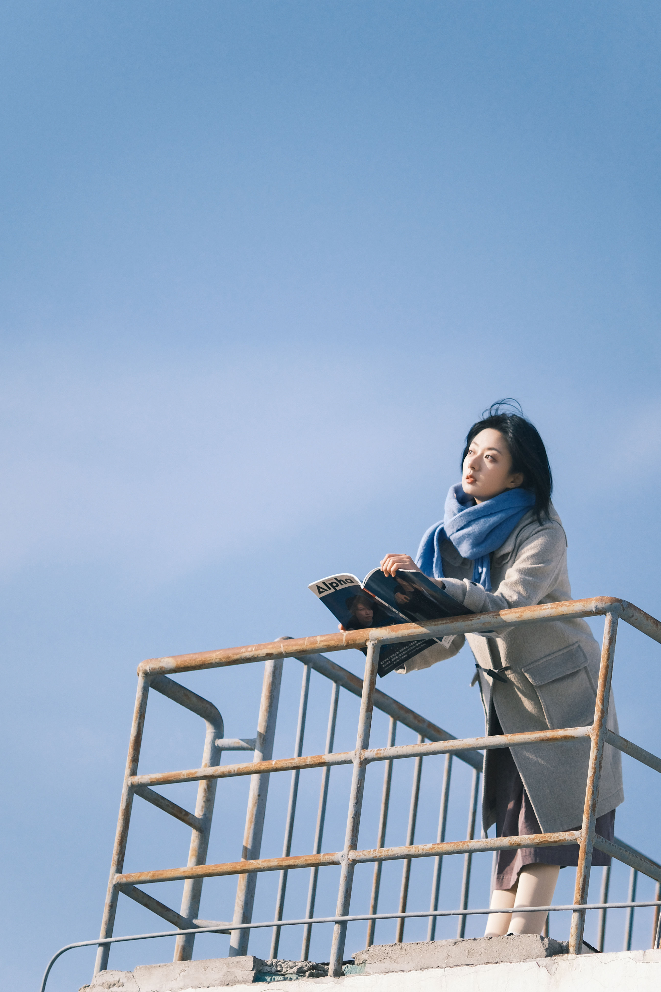 天台日剧 日系 青春 文艺 女生 冬日