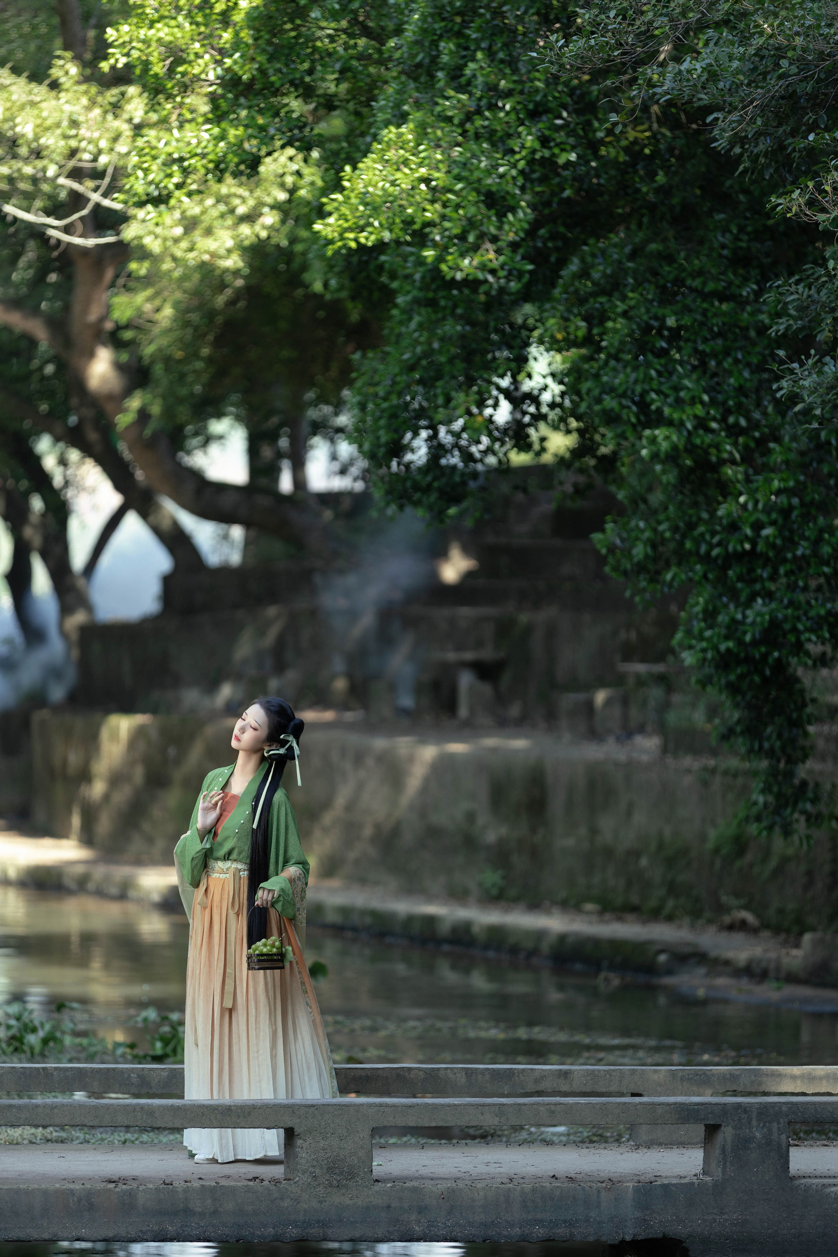 如梦令 意境 优美 绿色 美人 古风