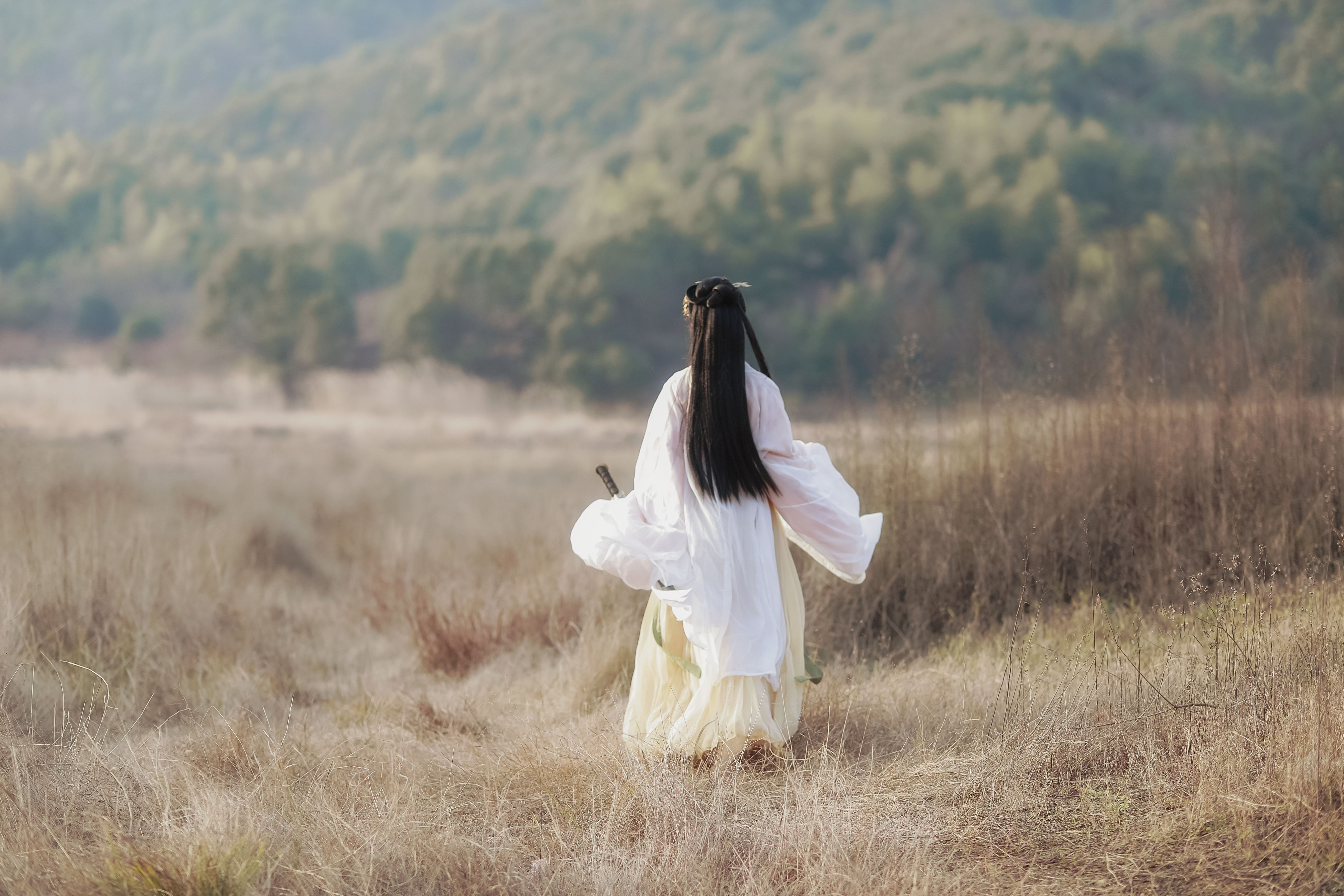 江湖过客，一剑飘零，烟雨任平生，梦回古道，情仇难断。