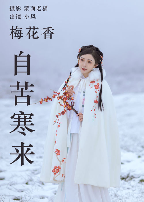 "寒梅傲雪香盈袖，苦砺风霜自成诗"